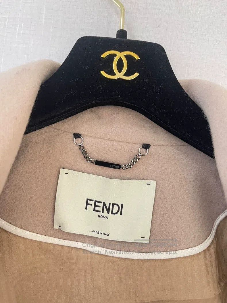 Fendi Fendi Fur and Leather Coat Jacket Size XXS / US 00 / IT 34 - 2 Thumbnail