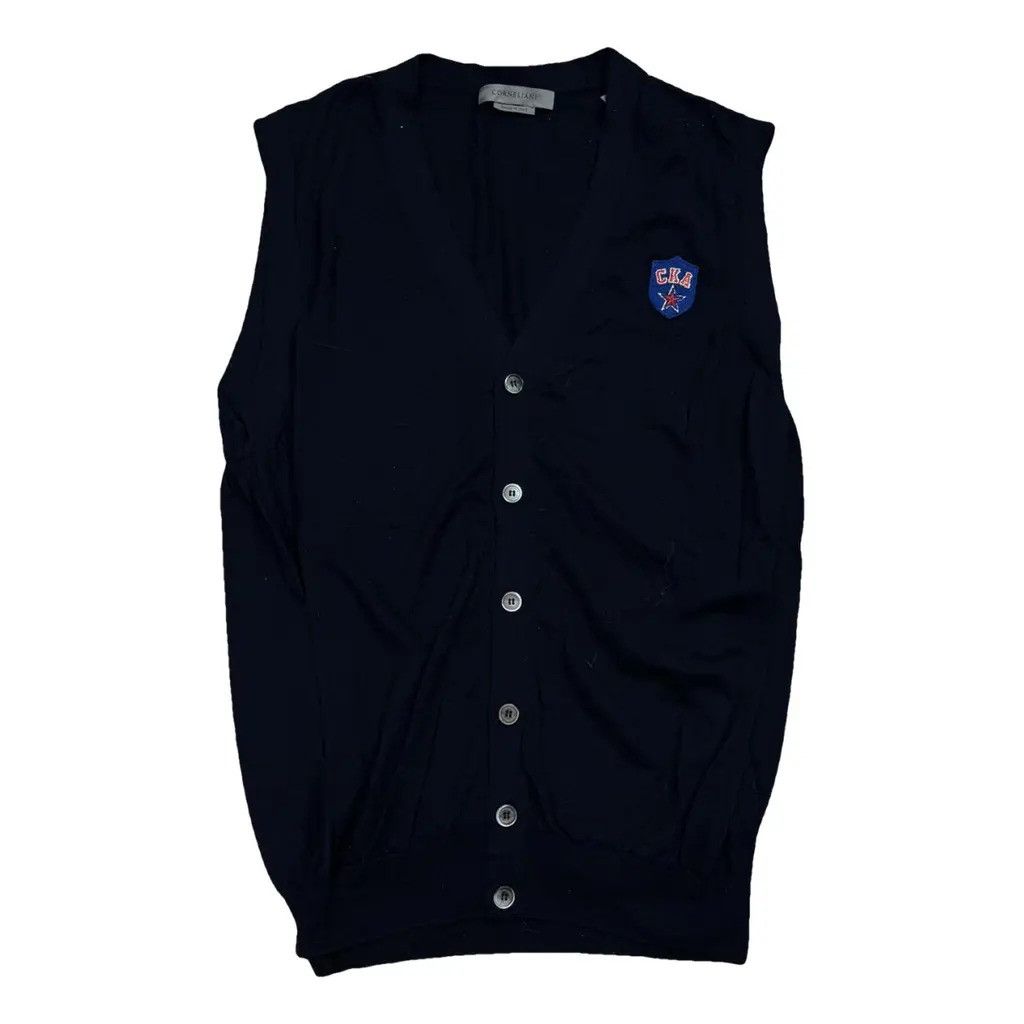 Corneliani Corneliani Vest Wool Size: 54 fit L/XL Size US XL / EU 56 / 4 - 1 Thumbnail