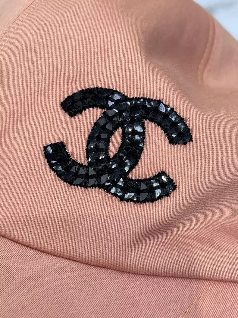 Chanel Chanel 24C sequin logo pink baseball cap 2504-Nextarrow Size ONE SIZE - 5 Thumbnail