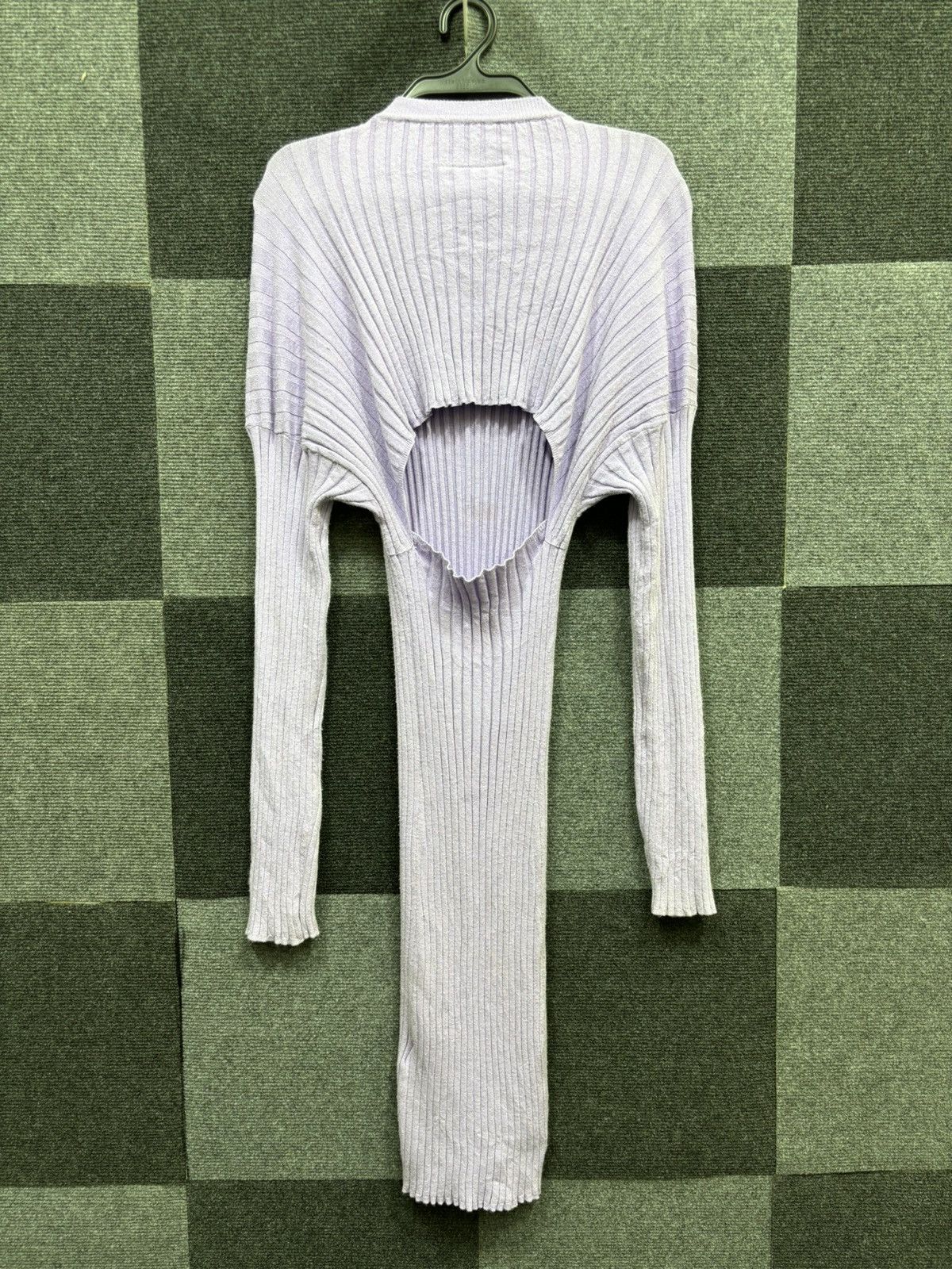 Designer 💥Designer💥Maison Margiela Open Back Knitted Dress F468 Size S / US 4 / IT 40 - 1 Thumbnail