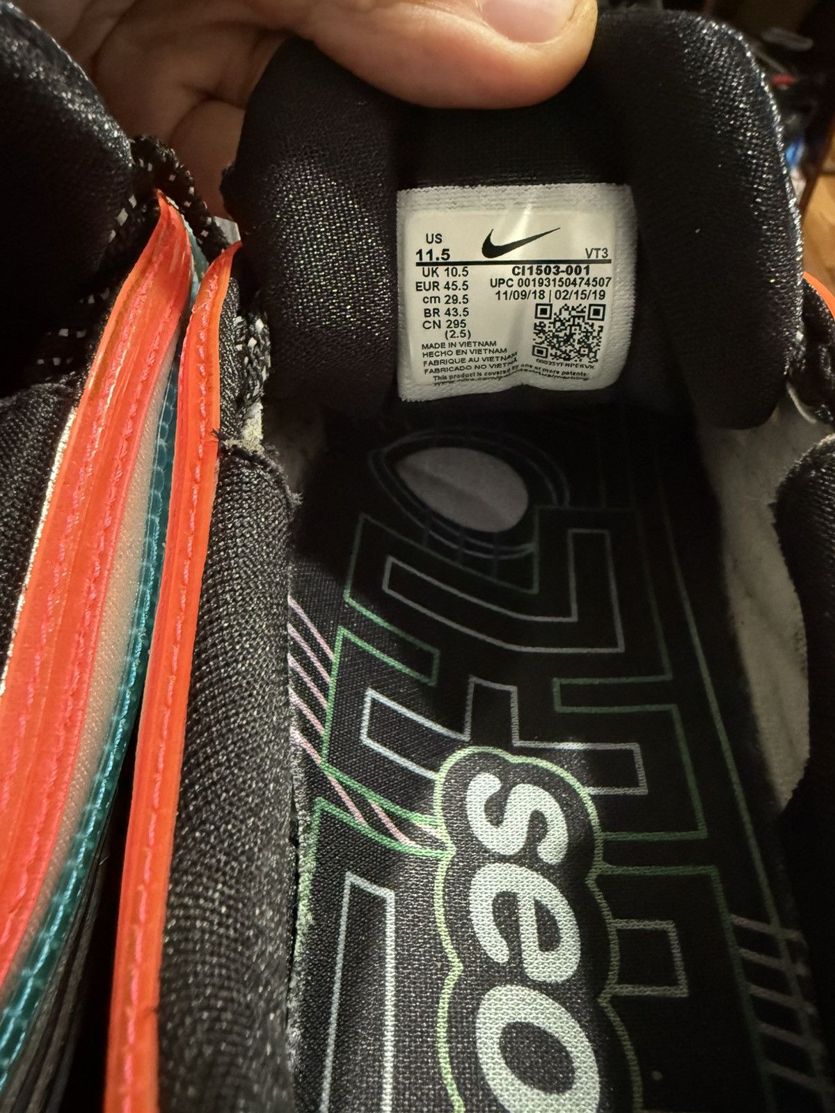 Nike Nike Air Max 96 OA GS Size US 11.5 / EU 44-45 - 6 Thumbnail