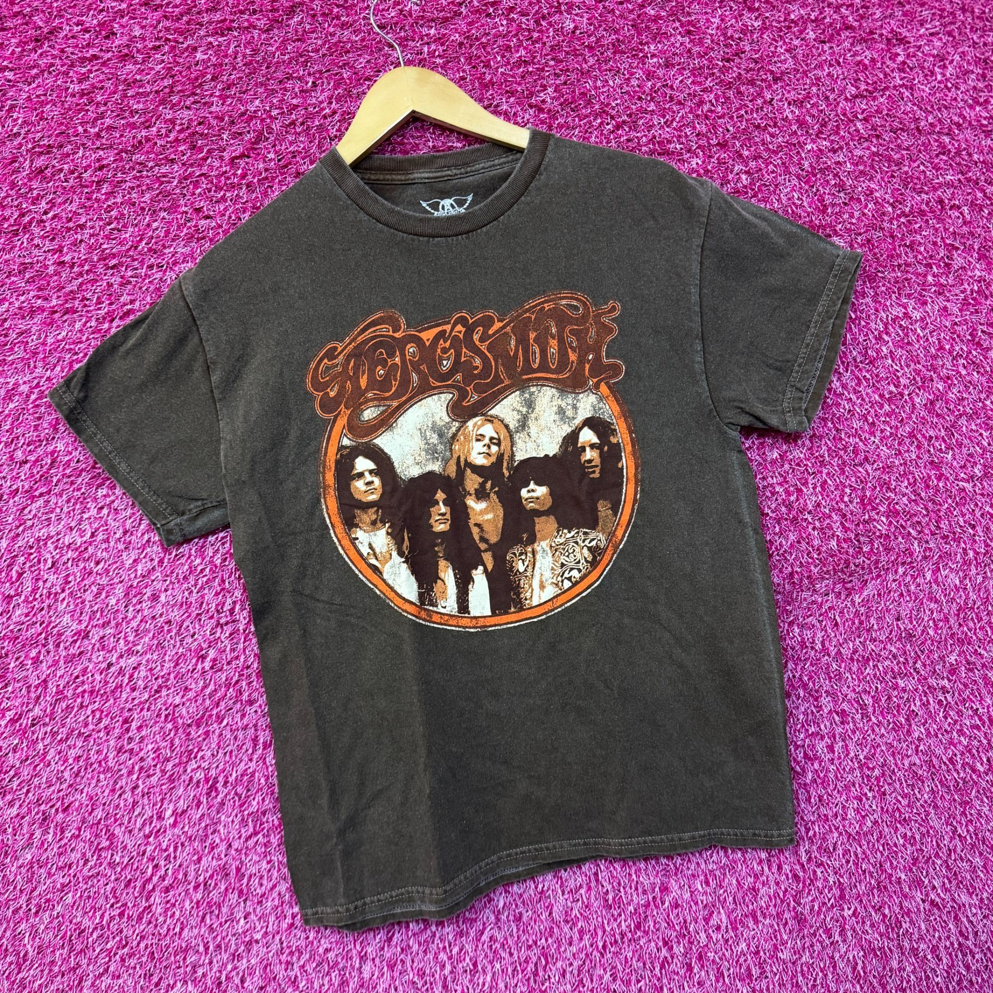 Band Tees Aerosmith Toys in Attic Promo Tour Poster Rock Band Tee S/M Size US M / EU 48-50 / 2 - 3 Thumbnail
