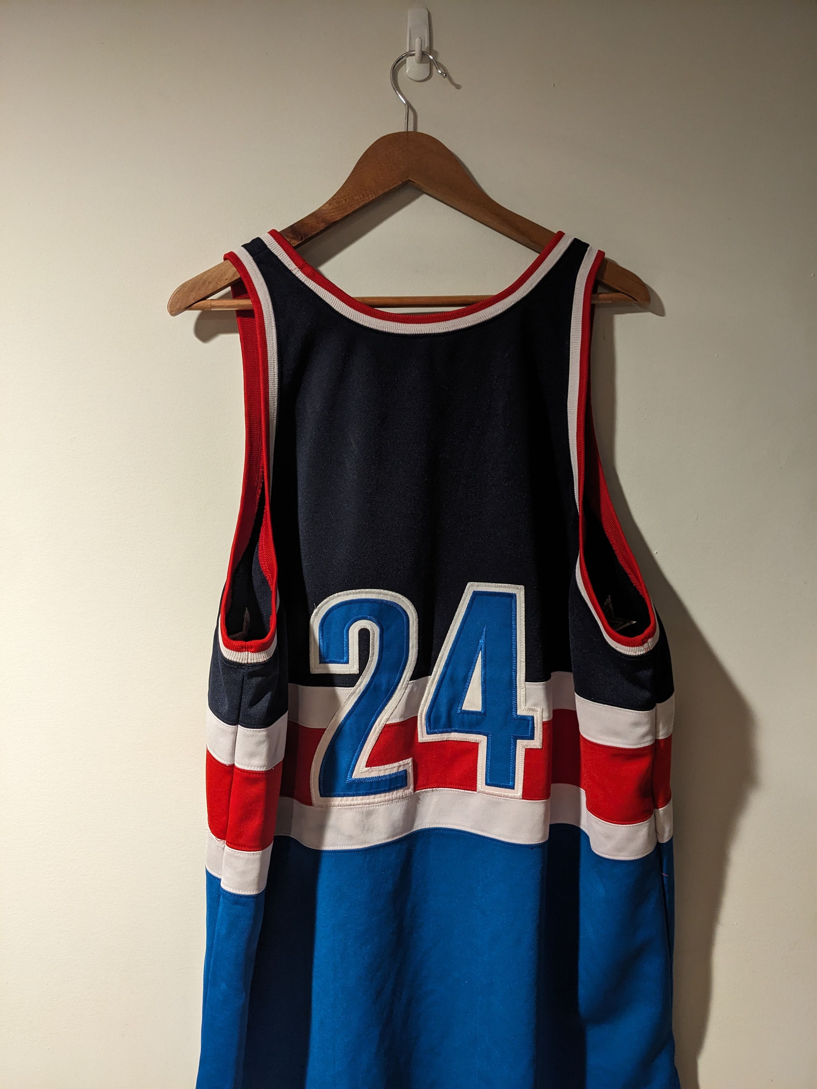 NBA × Vintage Vintage Y2K Philadelphia Phila All Star Basketball Jersey Size US XXL / EU 58 / 5 - 7 Thumbnail