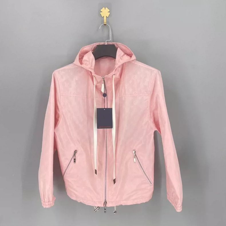 Louis Vuitton LOUIS VUITTON Cherry blossom pink hooded dark print print j Size XS / US 0-2 / IT 36-38 - 1 Thumbnail