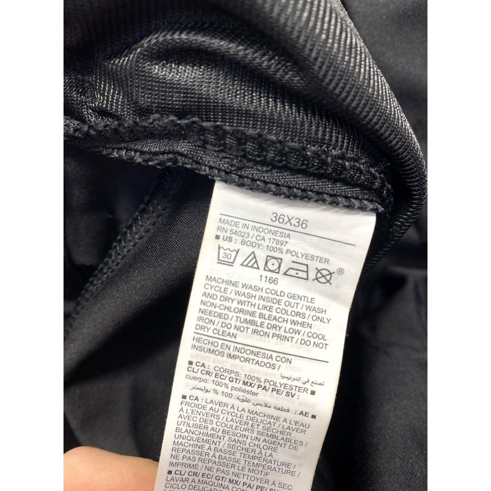Old Navy VINTAGE Mens Old Navy Active Tech Hybrid Pants Black 4-Way Stretch Straight NWT 36X36 Mens Size US 36 / EU 52 - 6 Thumbnail