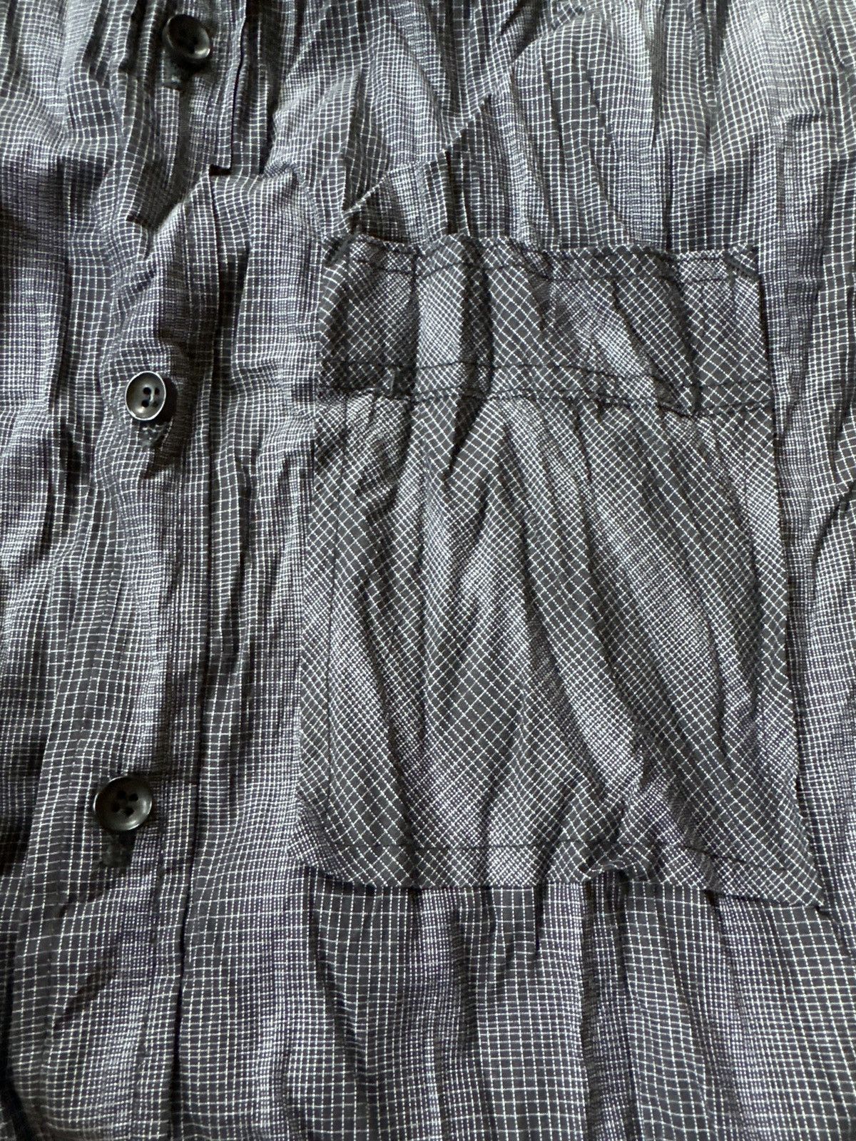 Rogue Rogue Grey / Black Patterned Long-Sleeve Button-down Medium Size US M / EU 48-50 / 2 - 4 Thumbnail