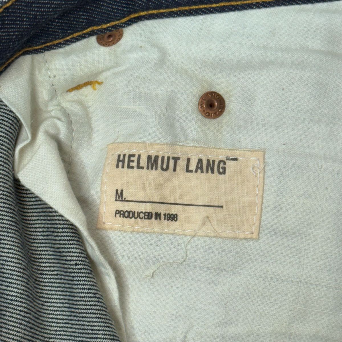 Helmut Lang HELMUT LANG JEANS 31-inch PRODUCED IN 1996 NO-WASH Size US 31 - 2 Thumbnail