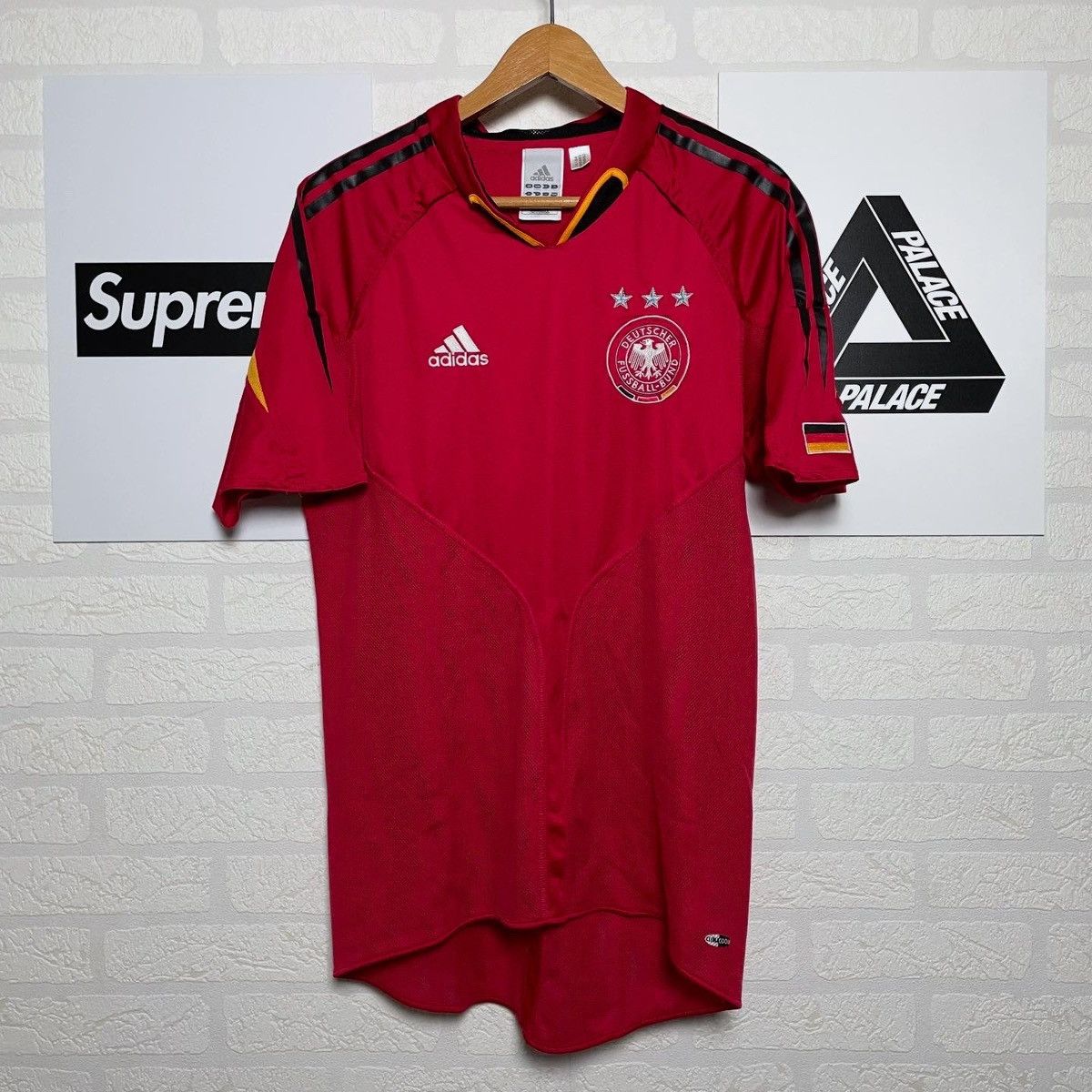 Adidas Germany NT 2004 2005 Adidas Third 3rd DFB National Team S Size US S / EU 44-46 / 1 - 1 Thumbnail