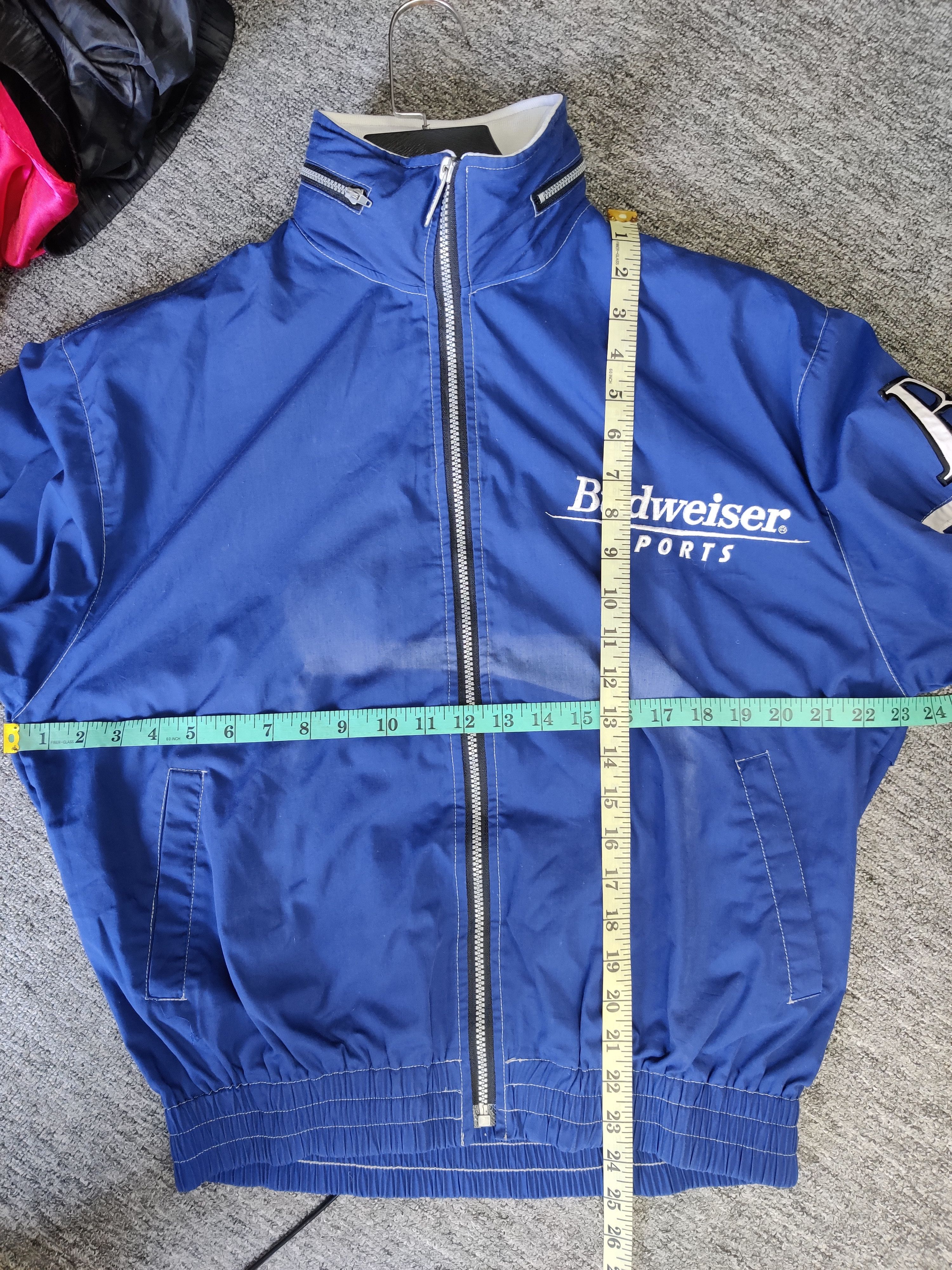 Budweiser Vintage Budweiser Sports Embroidery Spellout Jacket Size US L / EU 52-54 / 3 - 14 Thumbnail