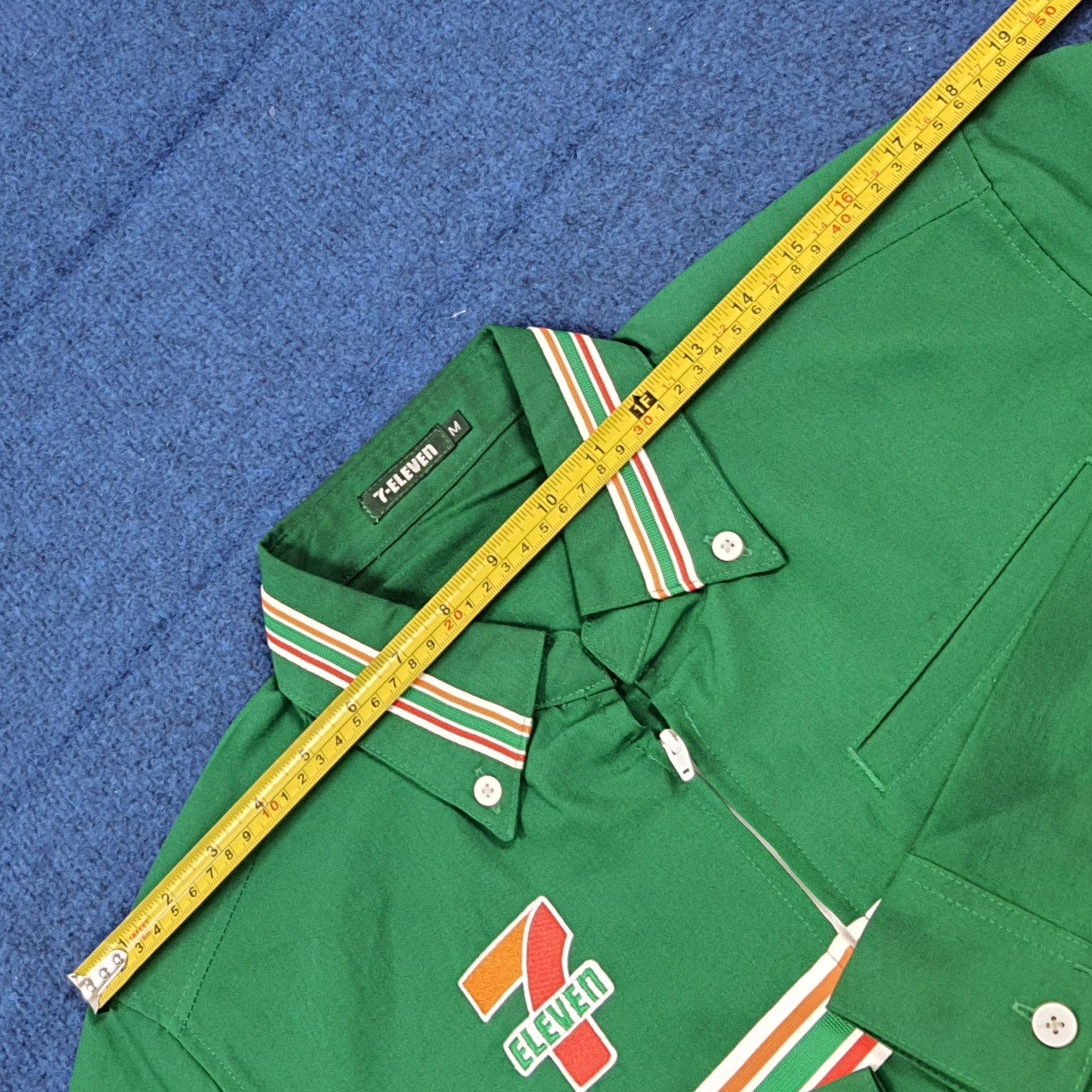 Japanese Brand Vintage 7 Eleven Japan Staff Uniform Work Jacket C299N53 Size US M / EU 48-50 / 2 - 9 Thumbnail