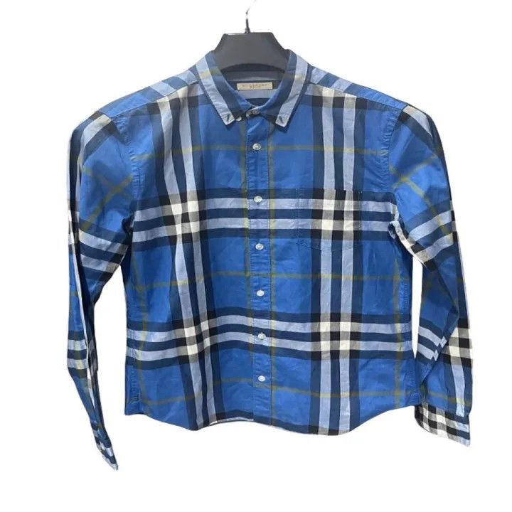 Burberry Burberry Classic Checked Long Sleeve Shirt 0079 Size M / US 6-8 / IT 42-44 - 1 Thumbnail