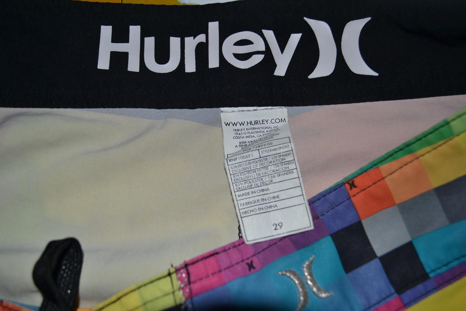 Hurley Hurley Men's Colorblock Board Shorts Size US 32 / EU 48 - 4 Thumbnail