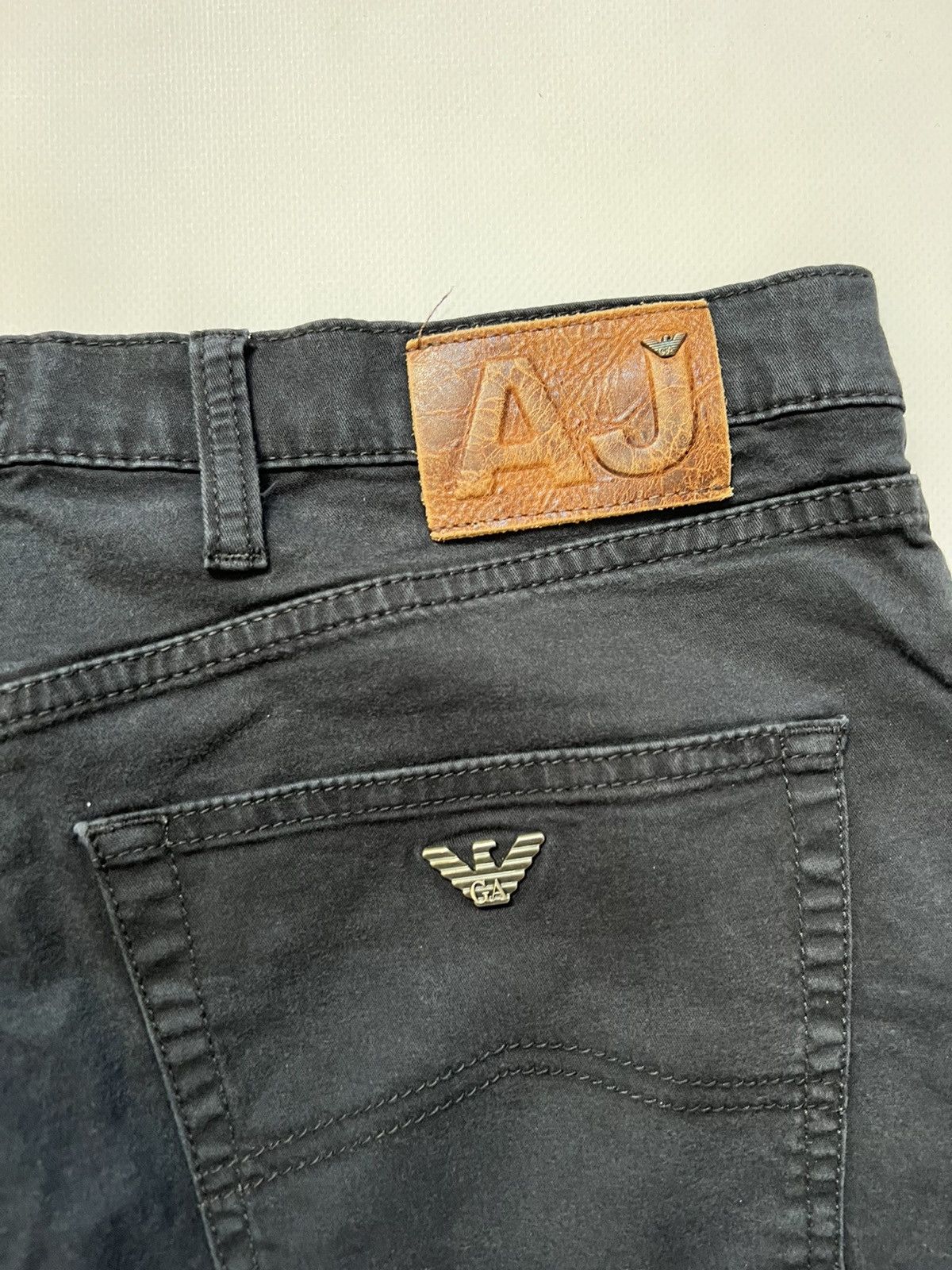 Armani Armani Jeans Black Chino Pants Jeans Mens Basic Size US 38 / EU 54 - 3 Thumbnail
