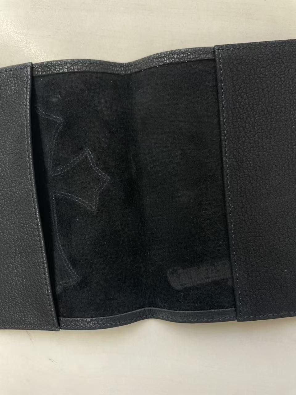 Chrome Hearts Chrome Hearts Black Leather Cross Passport Holder Size ONE SIZE - 9 Thumbnail
