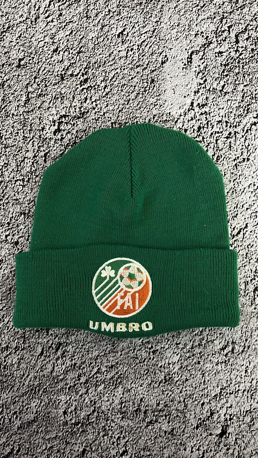Umbro × Vintage 1997 RARE‼️FAI Ireland national football team beanie hat Size ONE SIZE - 1 Thumbnail