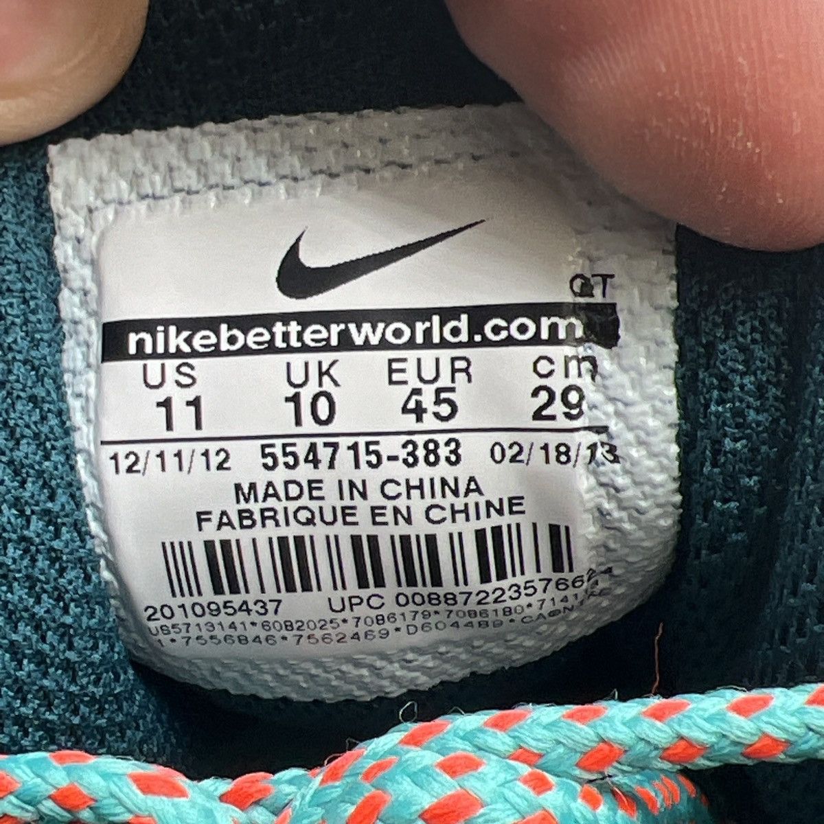 Nike Air max 95 dynamic flywire Size US 11 / EU 44 - 8 Thumbnail