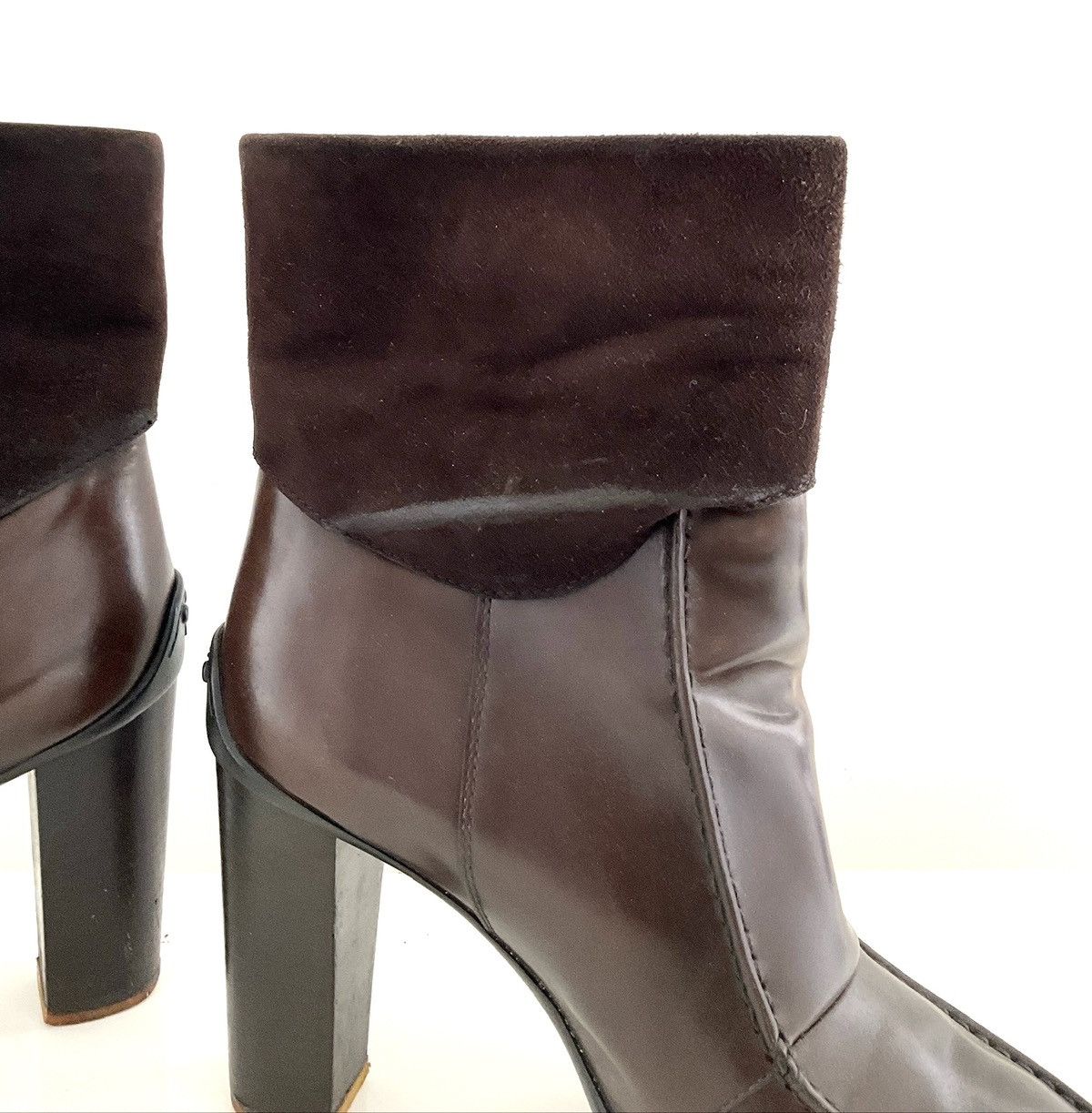 Tod's Tod’s ankle boots high heels brown Size US 7 / IT 37 - 5 Thumbnail