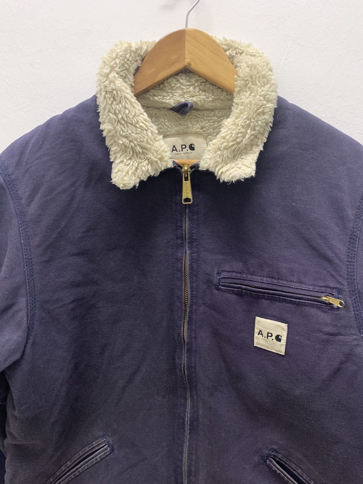 A.P.C. × Carhartt Wip Carhartt Detroit X APC revisited jacket Size US L / EU 52-54 / 3 - 3 Thumbnail
