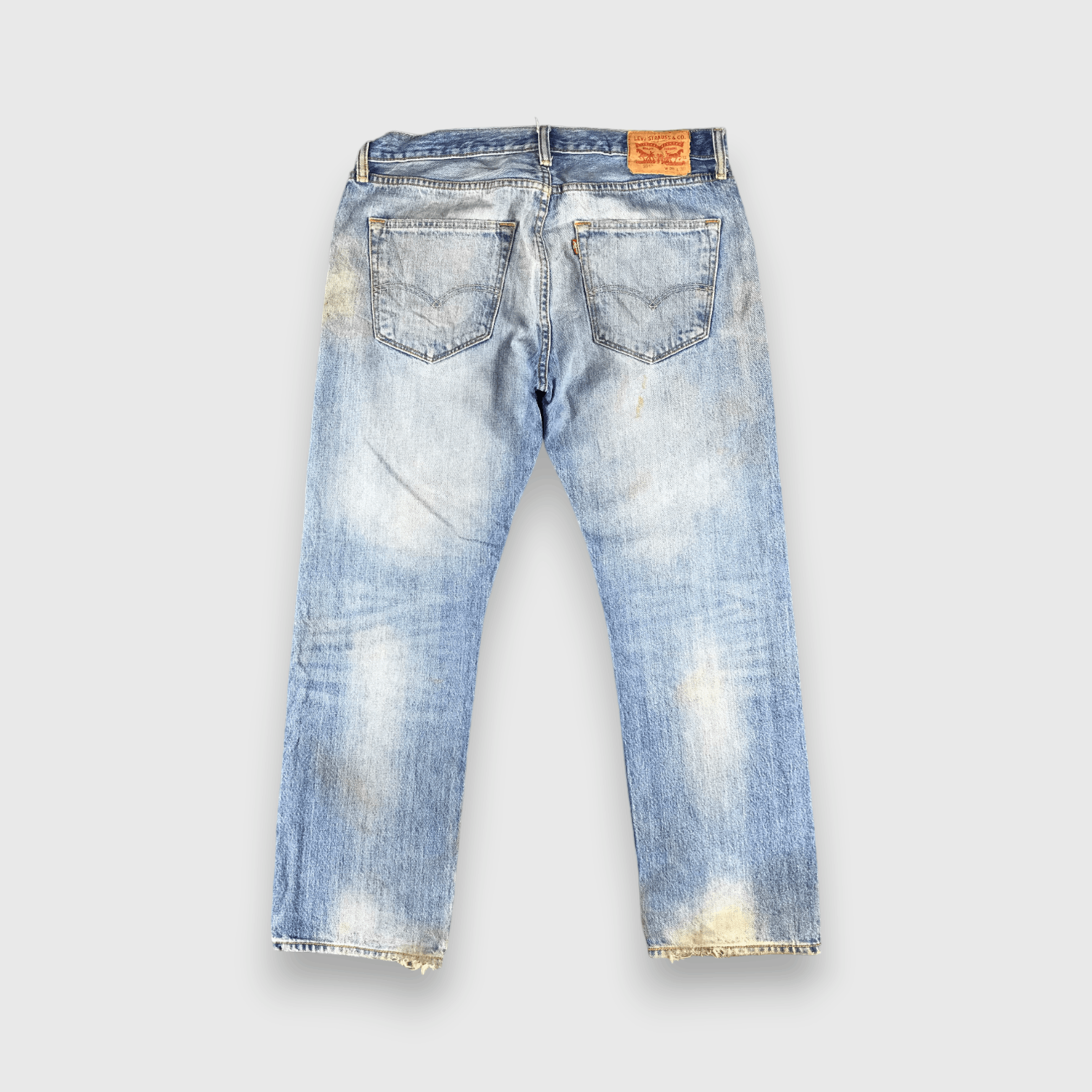 Levi's Vintage Blue Wash Levis 501 Jeans-J2645 Size US 35 - 2 Thumbnail