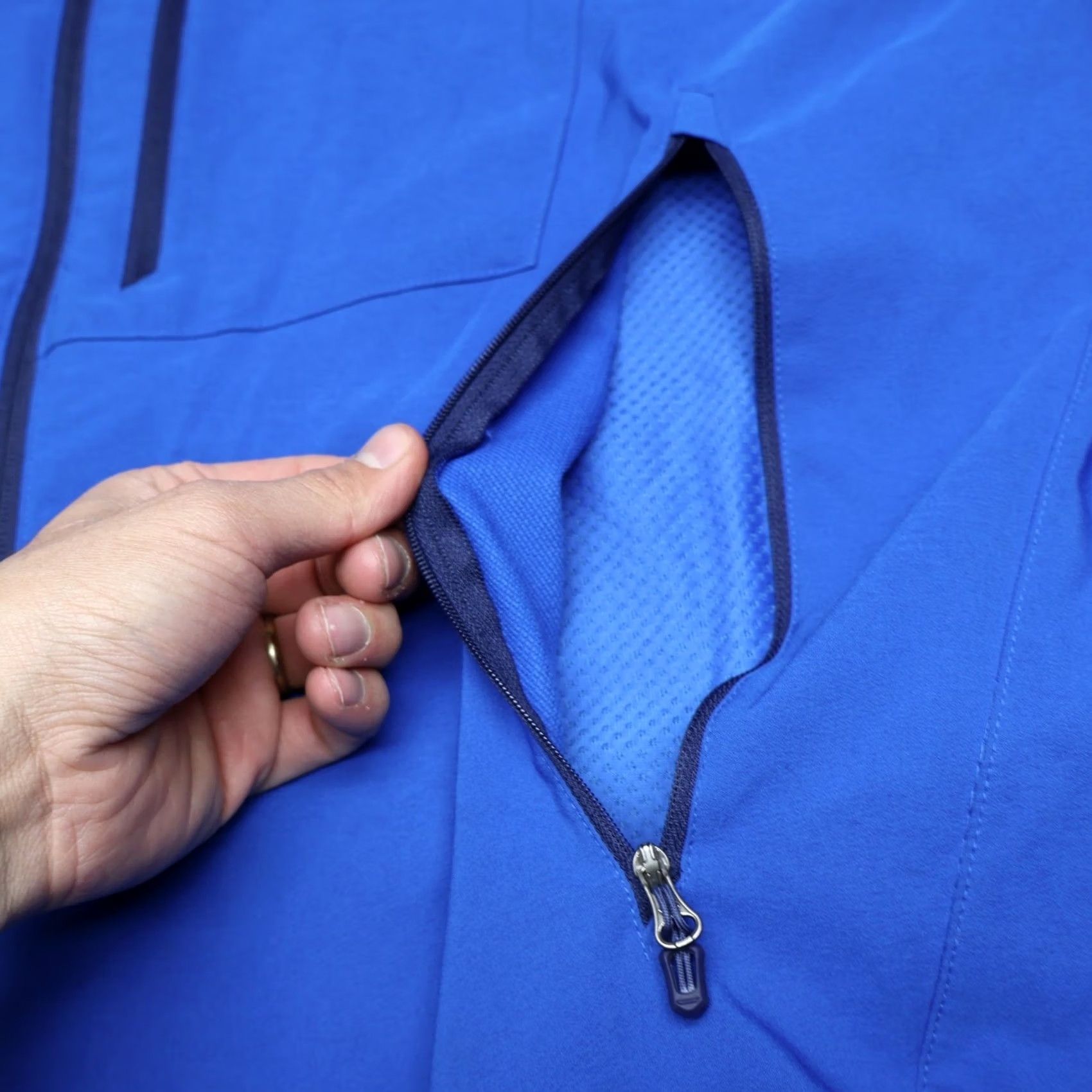 Marmot Marmot Jacket Men 2XL Blue Softshell Zip Windproof Lightweight Sport Outdoor Shirt? Size US XXL / EU 58 / 5 - 4 Thumbnail