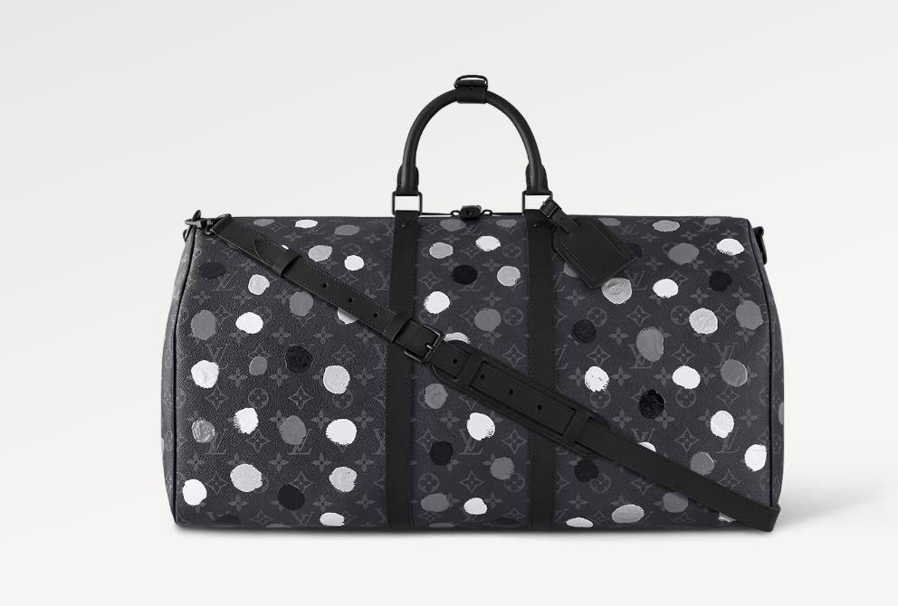 Louis Vuitton x Yayoi Kusama Keepall Duffle (Black)