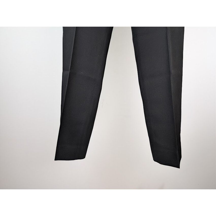 Burberry o1rshd1 Straight-Fit Tapered Tailored Trousers Pant in Black Size US 30 / EU 46 - 4 Thumbnail