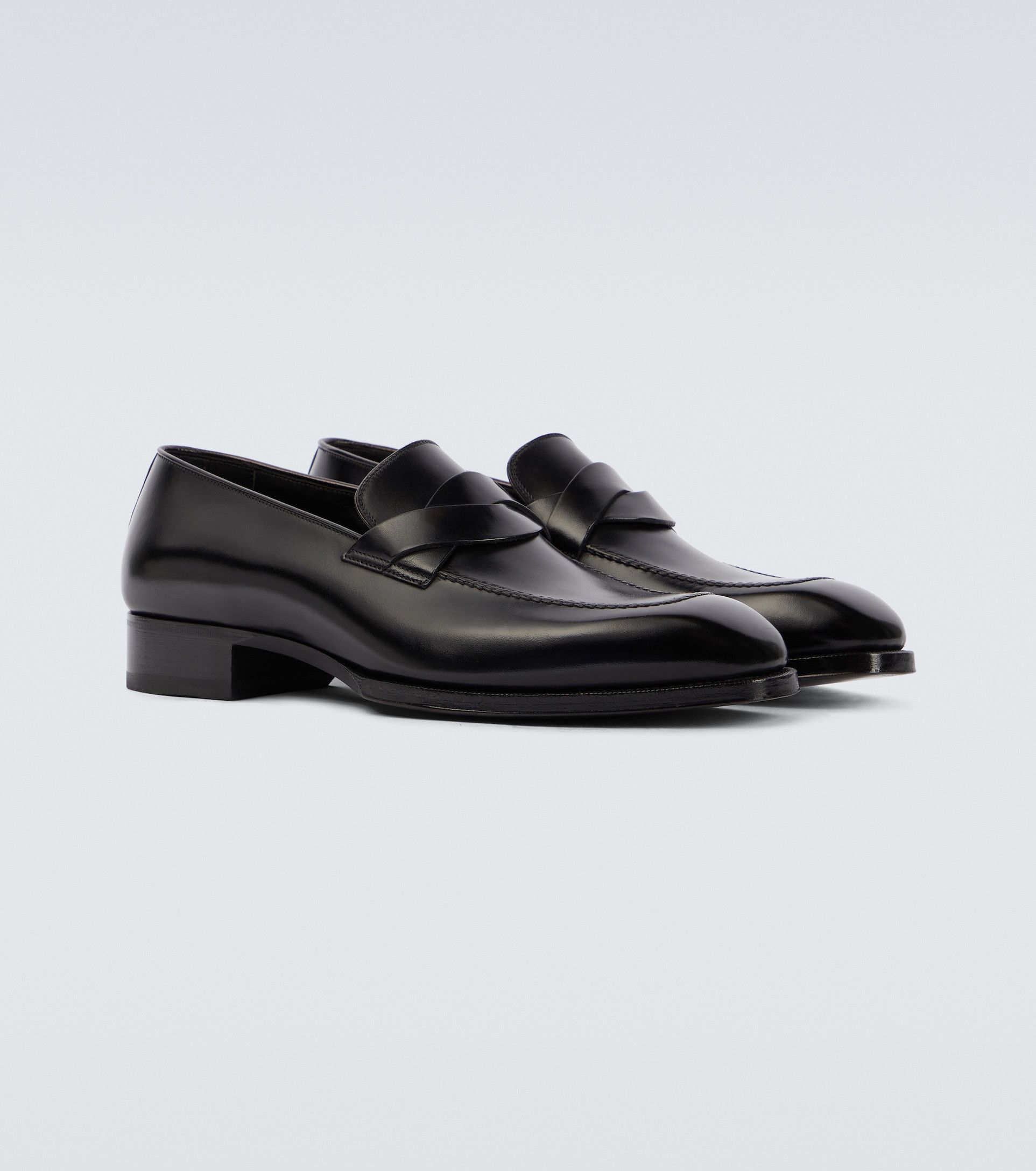 Tom Ford Best Dressed Rare Tall Heel $2,180 Twisted Band Loafers Size US 10 / EU 43 - 4 Thumbnail