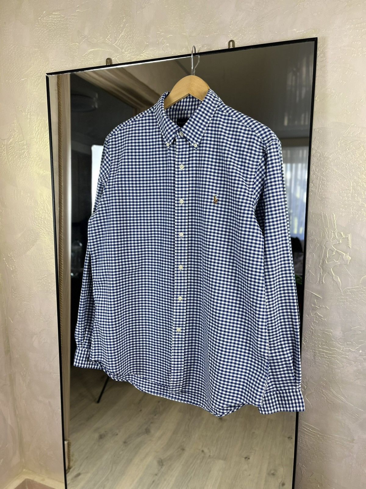 Polo Ralph Lauren Polo Ralph Lauren Gingham Crisp Cotton Button-Down Shirt Size US L / EU 52-54 / 3 - 1 Thumbnail