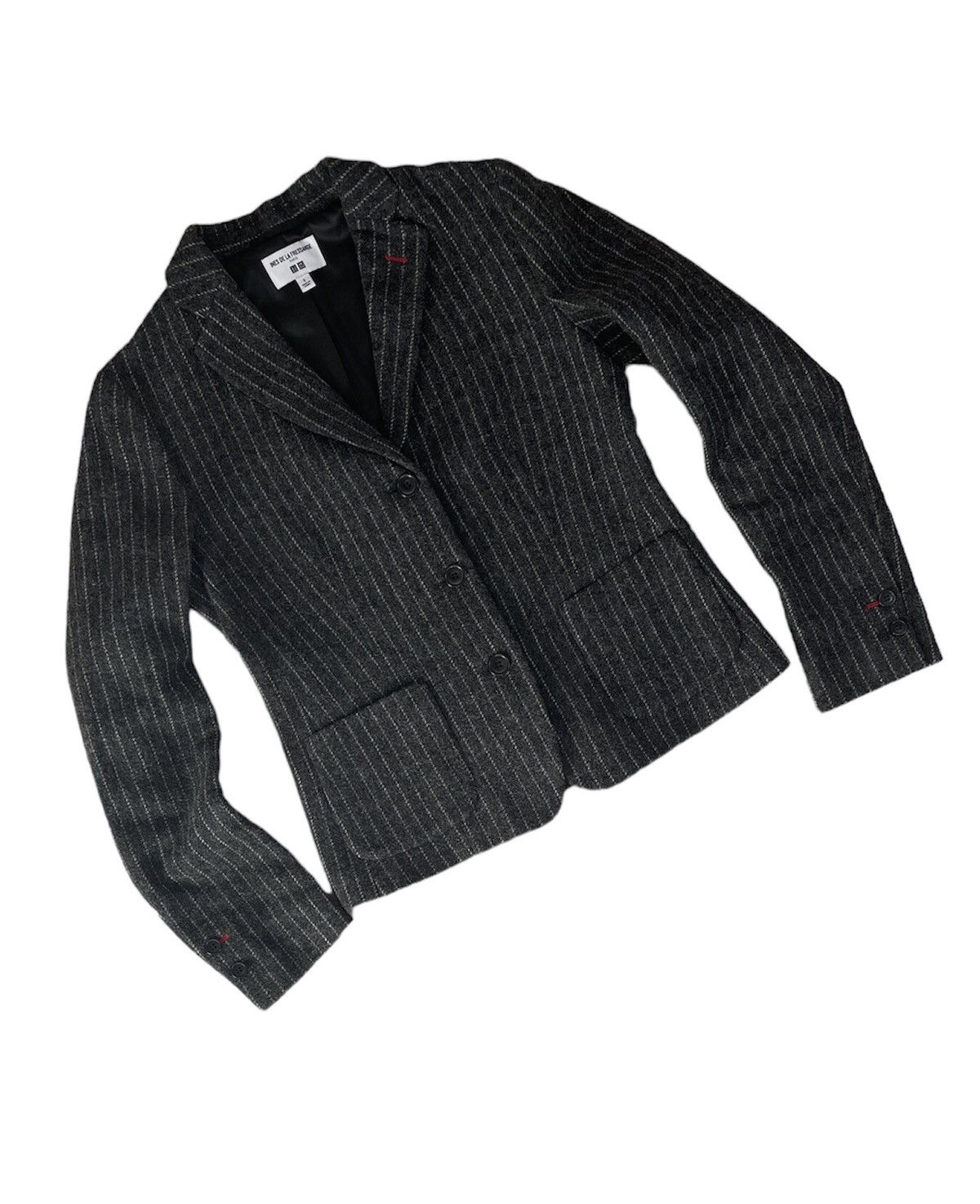 Designer Ines De La Fressange x Uniqlo wool blazer coats Size S / US 4 / IT 40 - 1 Thumbnail