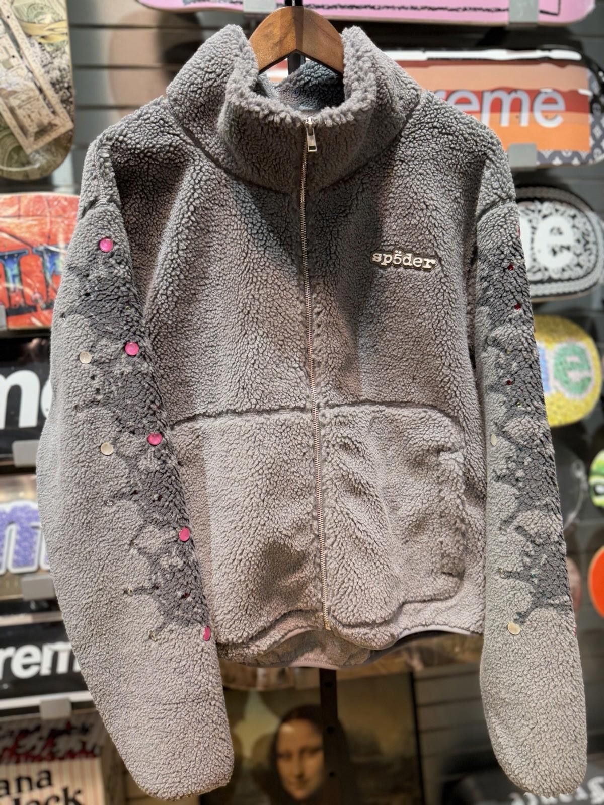 Sp5der Sp5der Worldwide Fleece Webstone Teddy Zip Up Size Large NEW Size US L / EU 52-54 / 3 - 1 Thumbnail