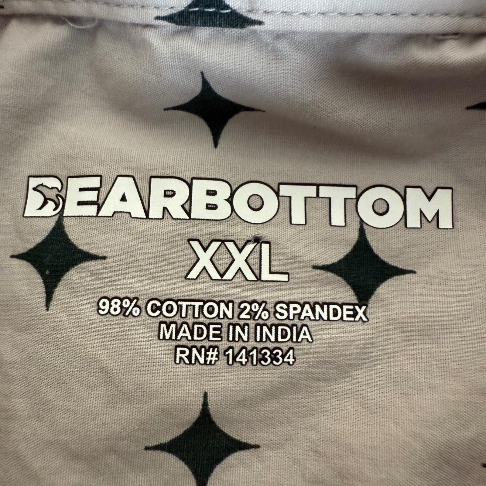 Other Bearbottom Shirt Mens 2XL Geometric Short Sleeve Button Up Size US XXL / EU 58 / 5 - 2 Thumbnail