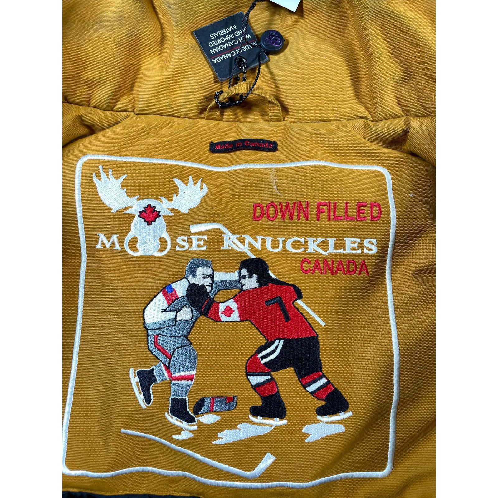 Moose Knuckles Moose Knuckles Fur 3Q Mustard Parka Jacket Size US L / EU 52-54 / 3 - 7 Thumbnail