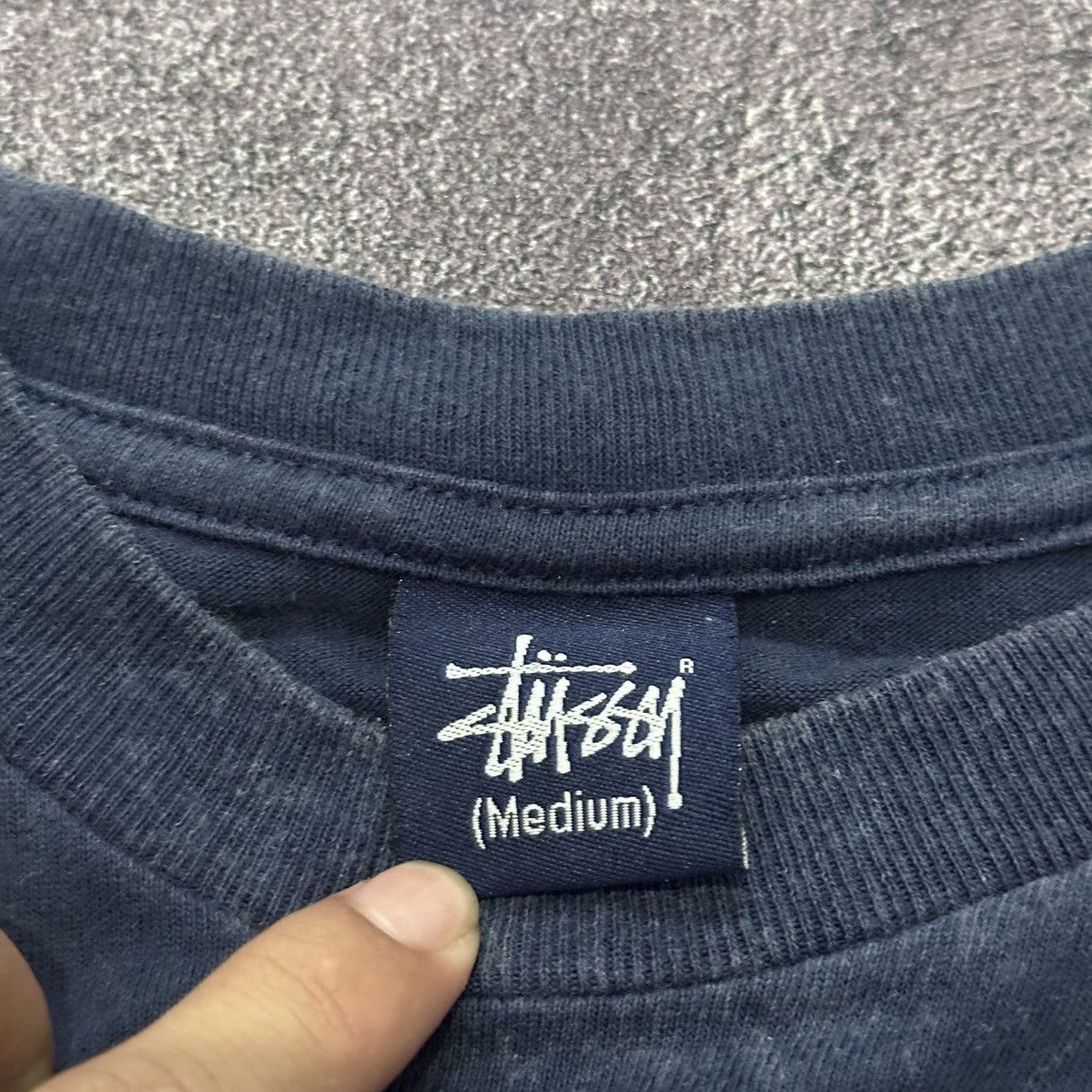Stussy × Vintage Vintage Stussy tee know ledge is king Stussy Size US M / EU 48-50 / 2 - 3 Thumbnail
