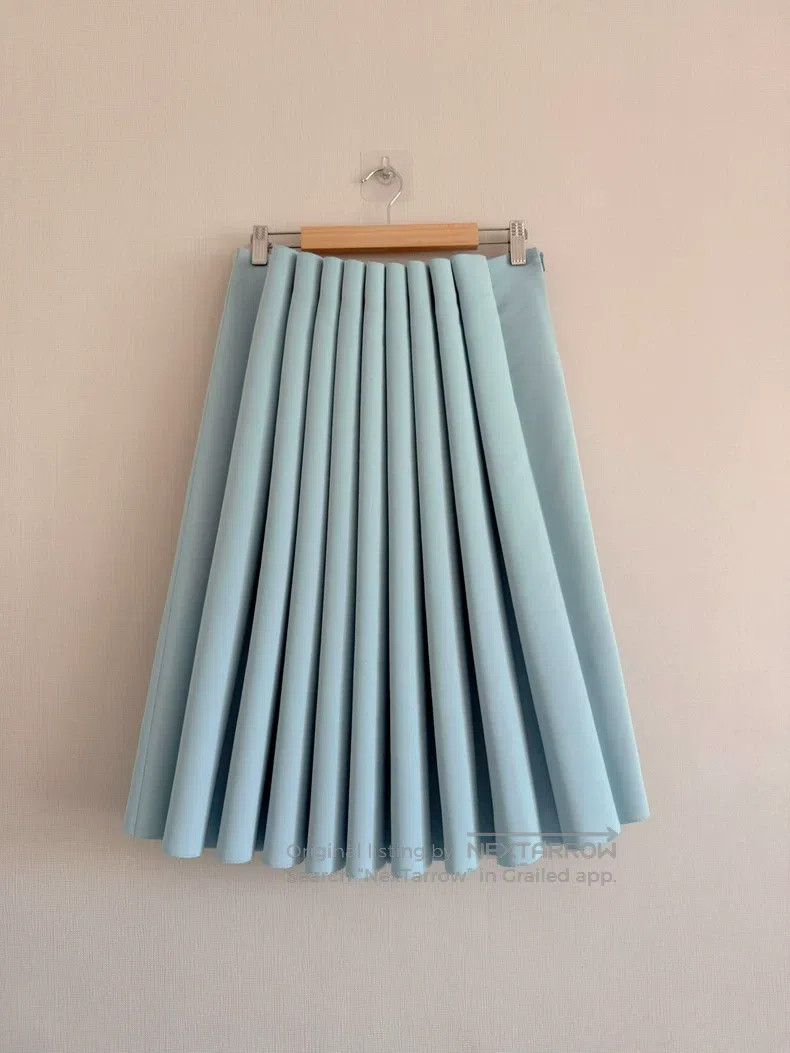 Issey Miyake Issey Miyake Blue Skirt Size 25" / US 0 / IT 36 - 1 Thumbnail