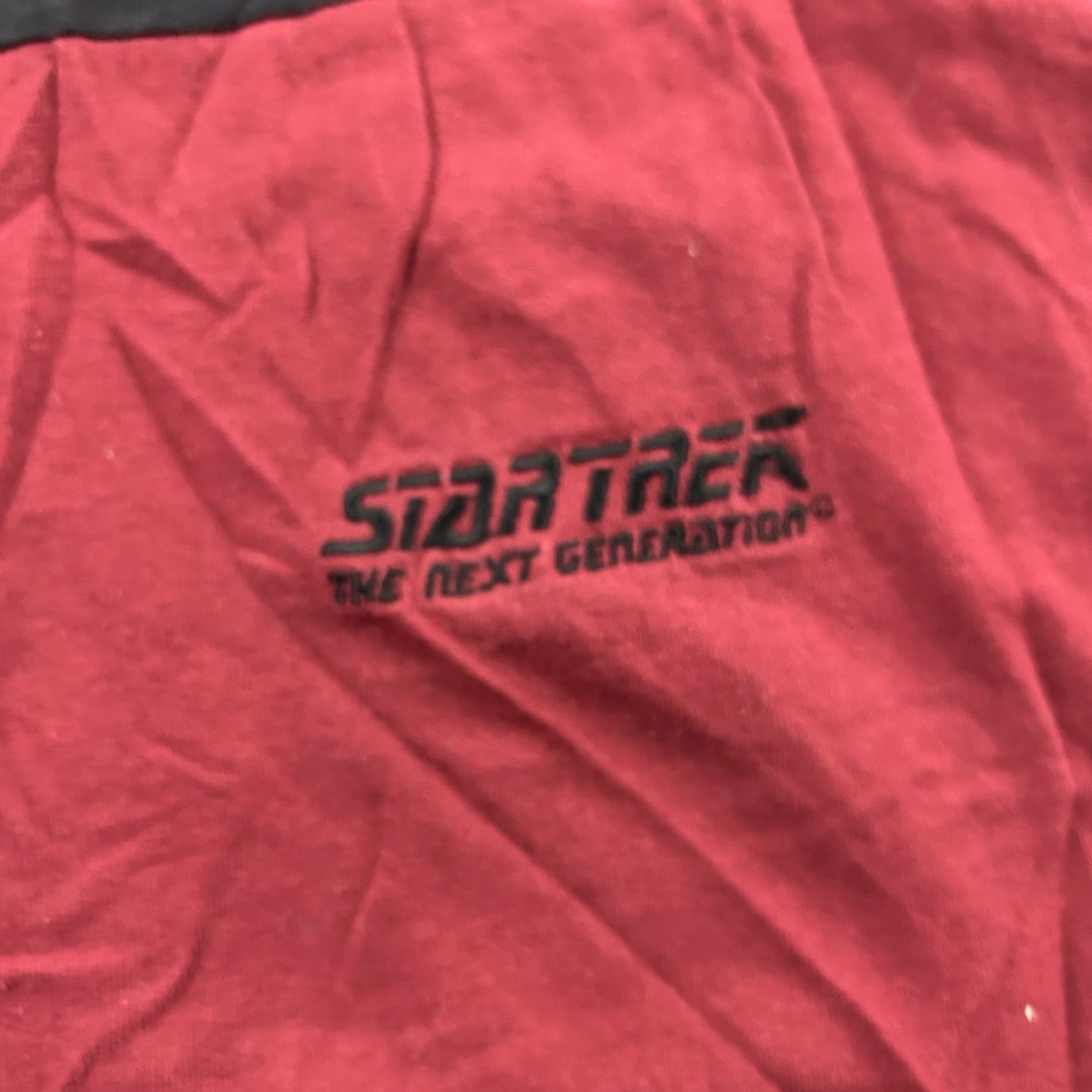 Vintage VINTAGE Giant Star Trek Long Sleeve T-Shirt Men XL Black Stars Size US XL / EU 56 / 4 - 3 Thumbnail