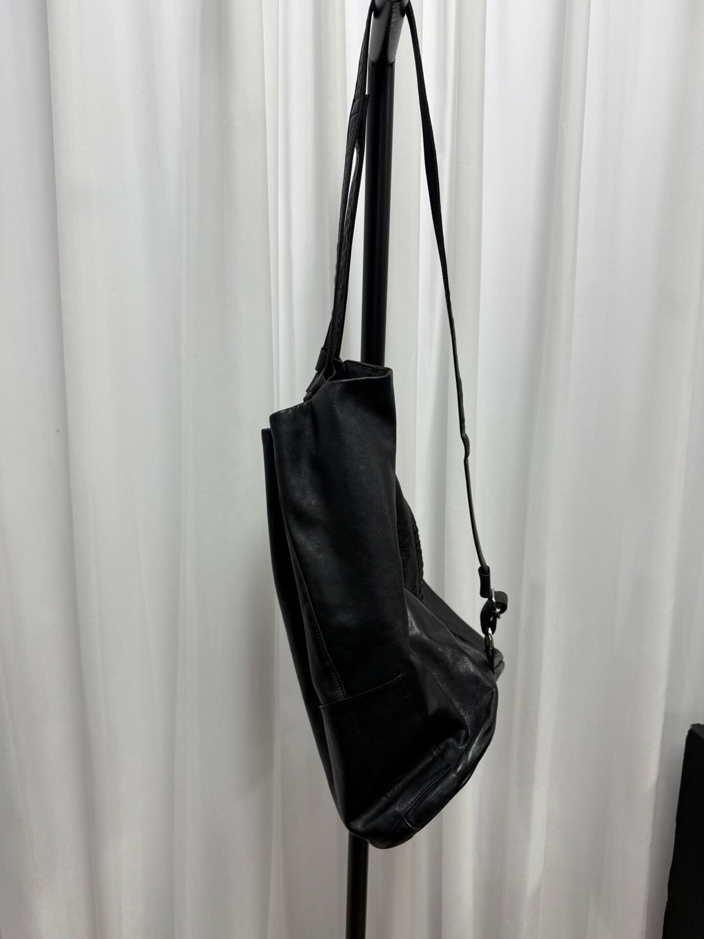 Y's Yohji Yamamoto Y's Leather Bucket Bag Size ONE SIZE - 1 Thumbnail