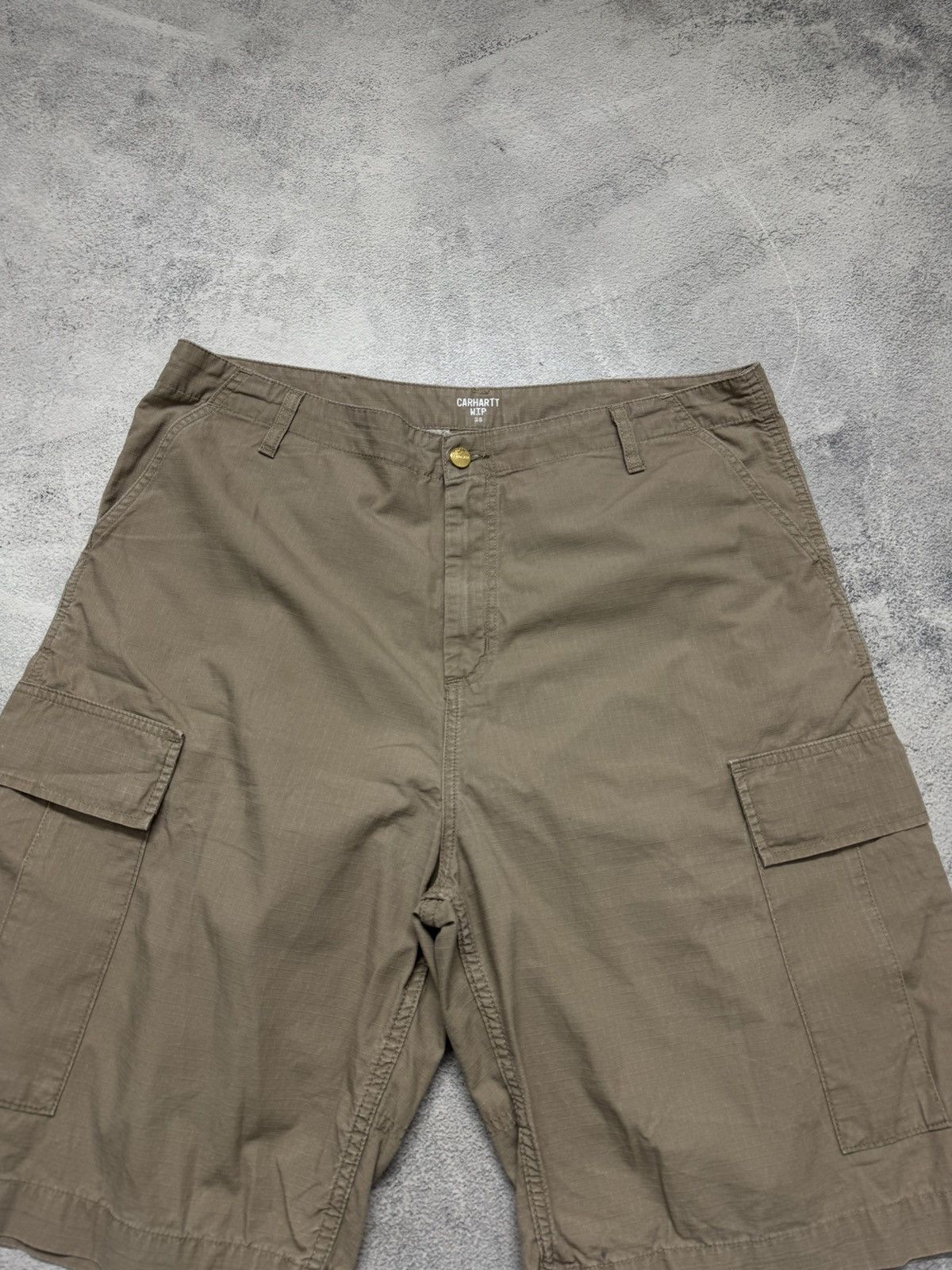 Carhartt Vintage Y2k Carhartt Cargo Shorts Size US 36 / EU 52 - 11 Thumbnail