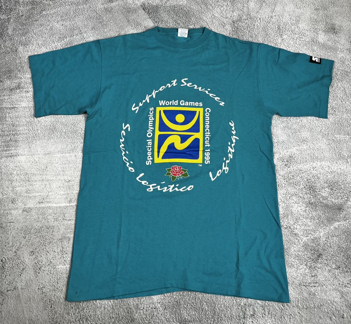 Vintage VTG 1995 Starter Special Olympics World Games T-Shirt Size US L / EU 52-54 / 3 - 1 Thumbnail