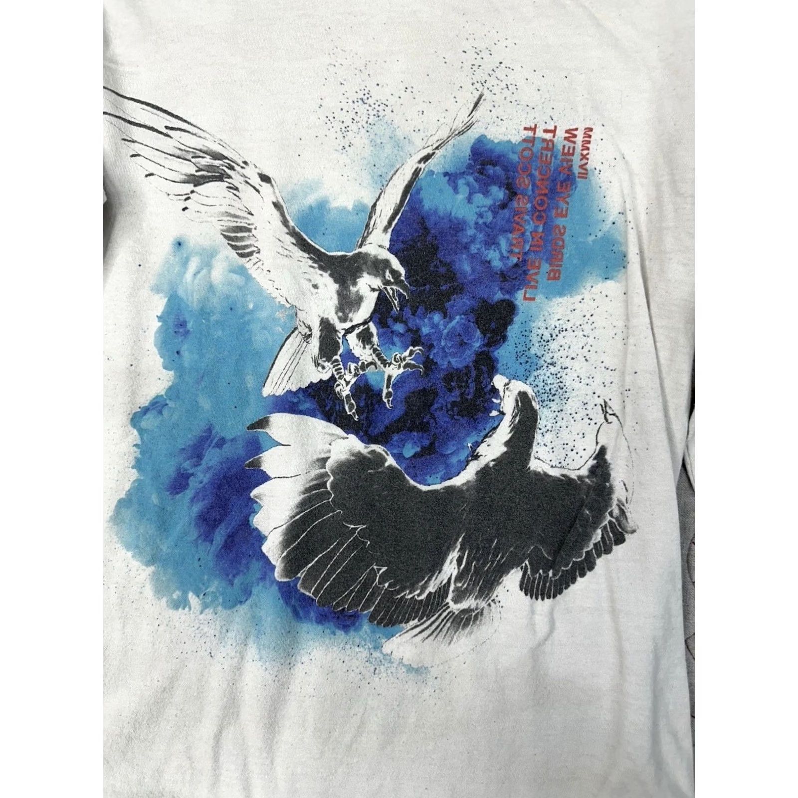 Travis Scott Travis Scott Birds Eye View Tour Live In Concert LS Tee White Size S Long Sleeve Shirt Men Boys? Size US S / EU 44-46 / 1 - 2 Thumbnail
