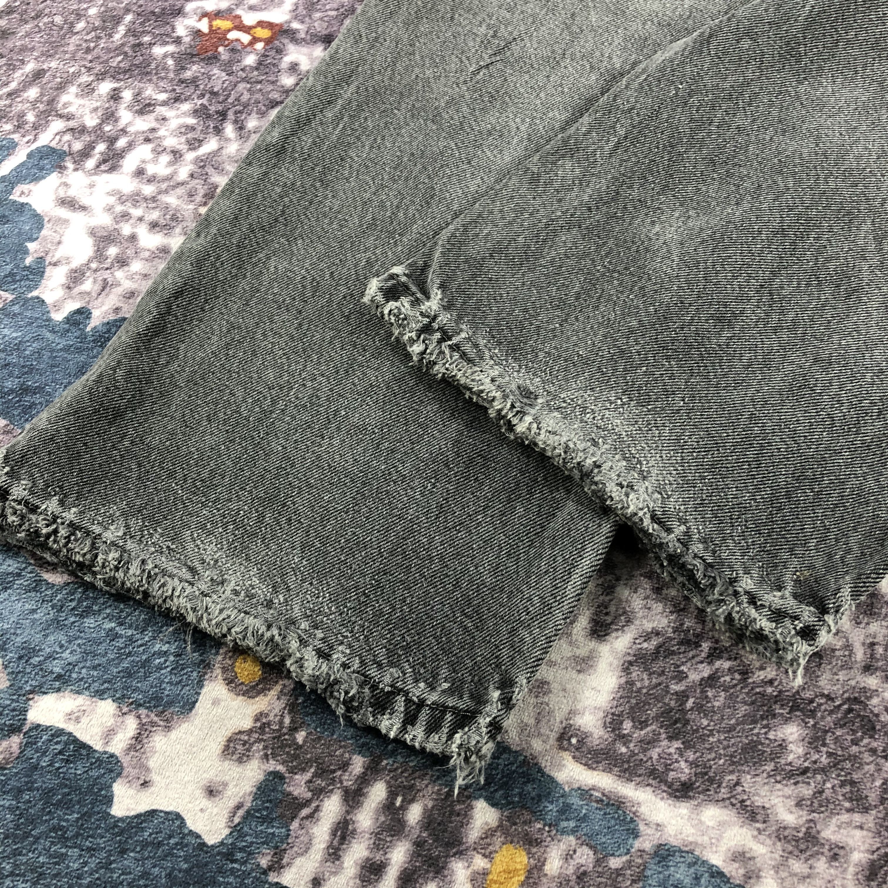 Levi's × Vintage Vintage Faded Black Levis 505 Jeans-JM2591 Size US 37 - 4 Thumbnail