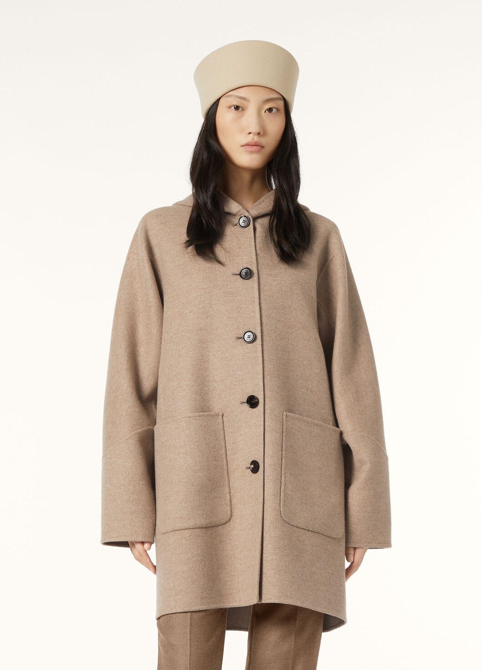 Loro Piana o1srvl11e0526 FAP0406 Kian Coat in Beige Size S / US 4 / IT 40 - 4 Thumbnail