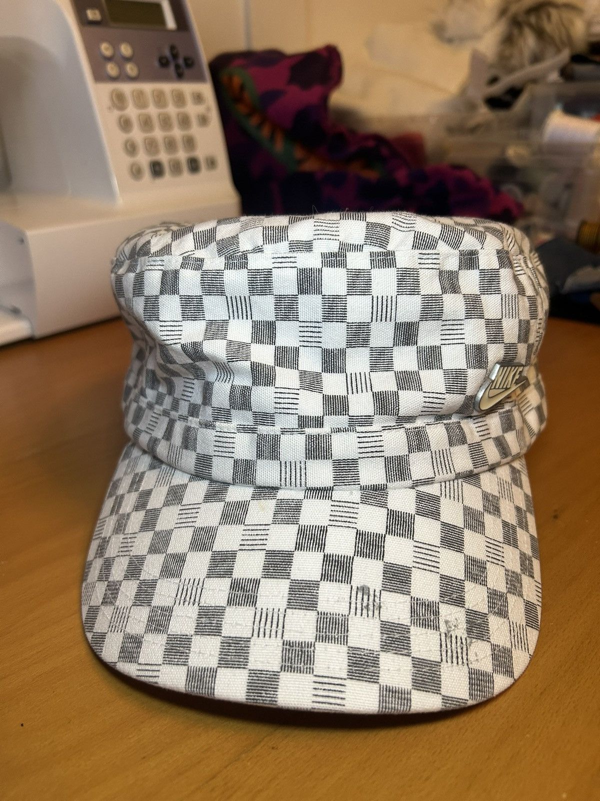 Nike Vintage Nike check “conductor” hat Size ONE SIZE - 8 Thumbnail