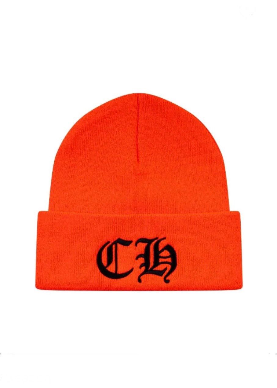 Chrome Hearts Chrome Hearts CH Beanie Orange Size ONE SIZE - 1 Thumbnail