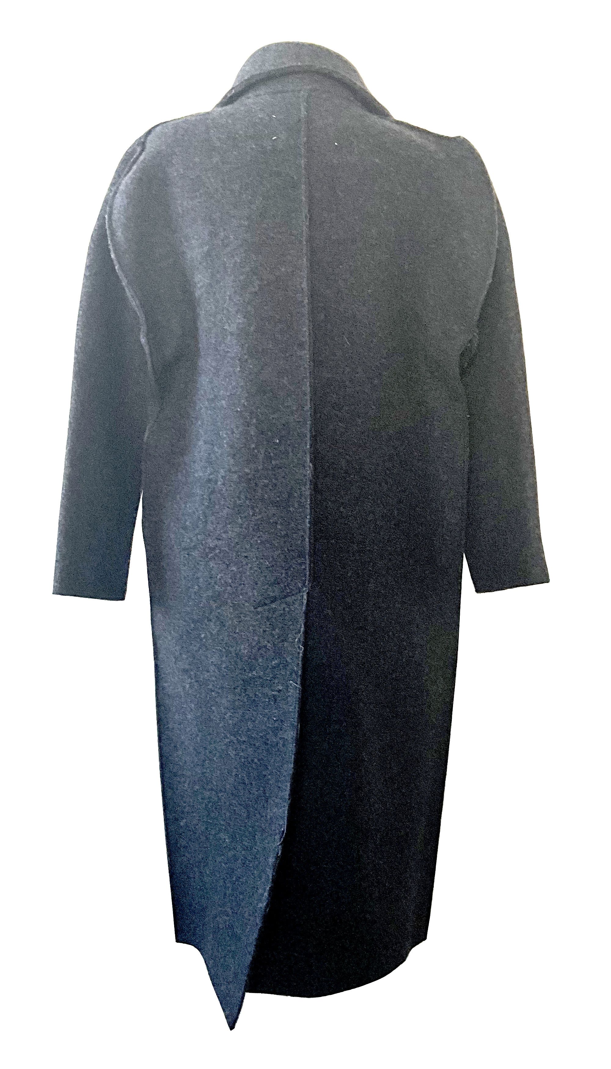 Maison Margiela Martin Margiela Long Grey “Flat” Coat, Fall-Winter 1998 Size XS / US 0-2 / IT 36-38 - 3 Thumbnail