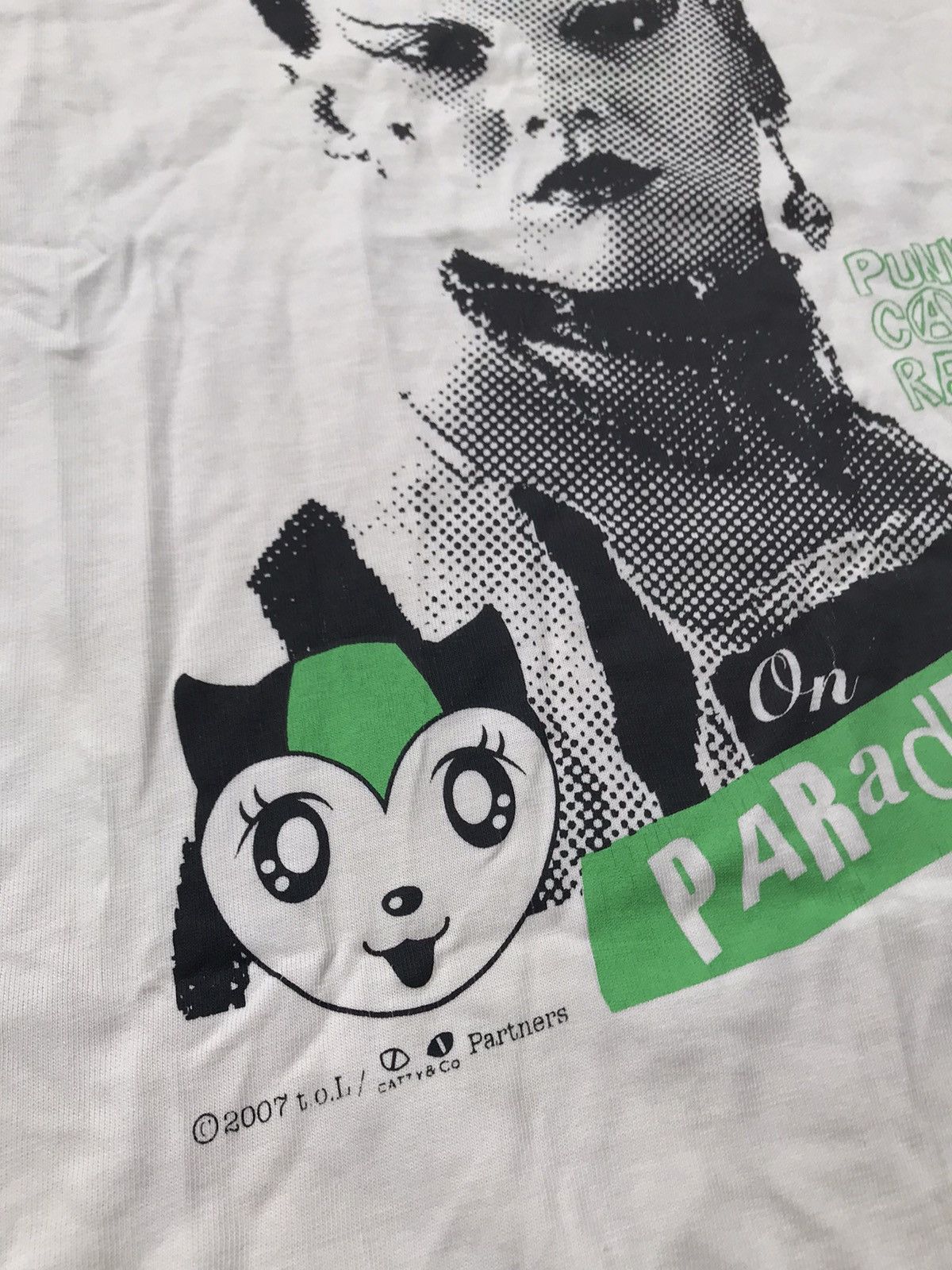 Vintage Vintage Y2K Tamala Punk Cat Avant Garde movie Size US L / EU 52-54 / 3 - 3 Thumbnail