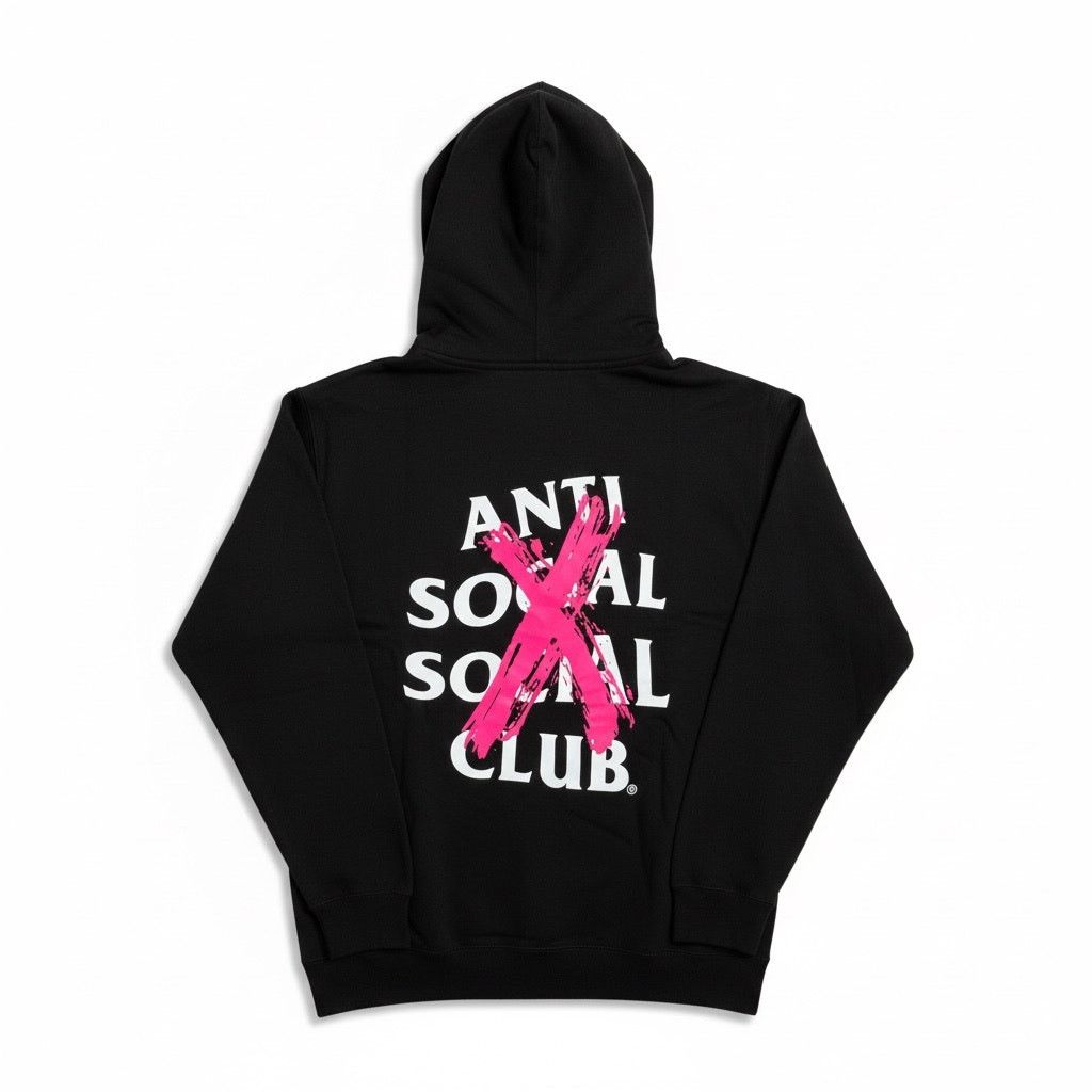 Anti Social Social Club Anti Social Social Club Cancelled Black Hoodie [Size Large] Size US L / EU 52-54 / 3 - 2 Thumbnail