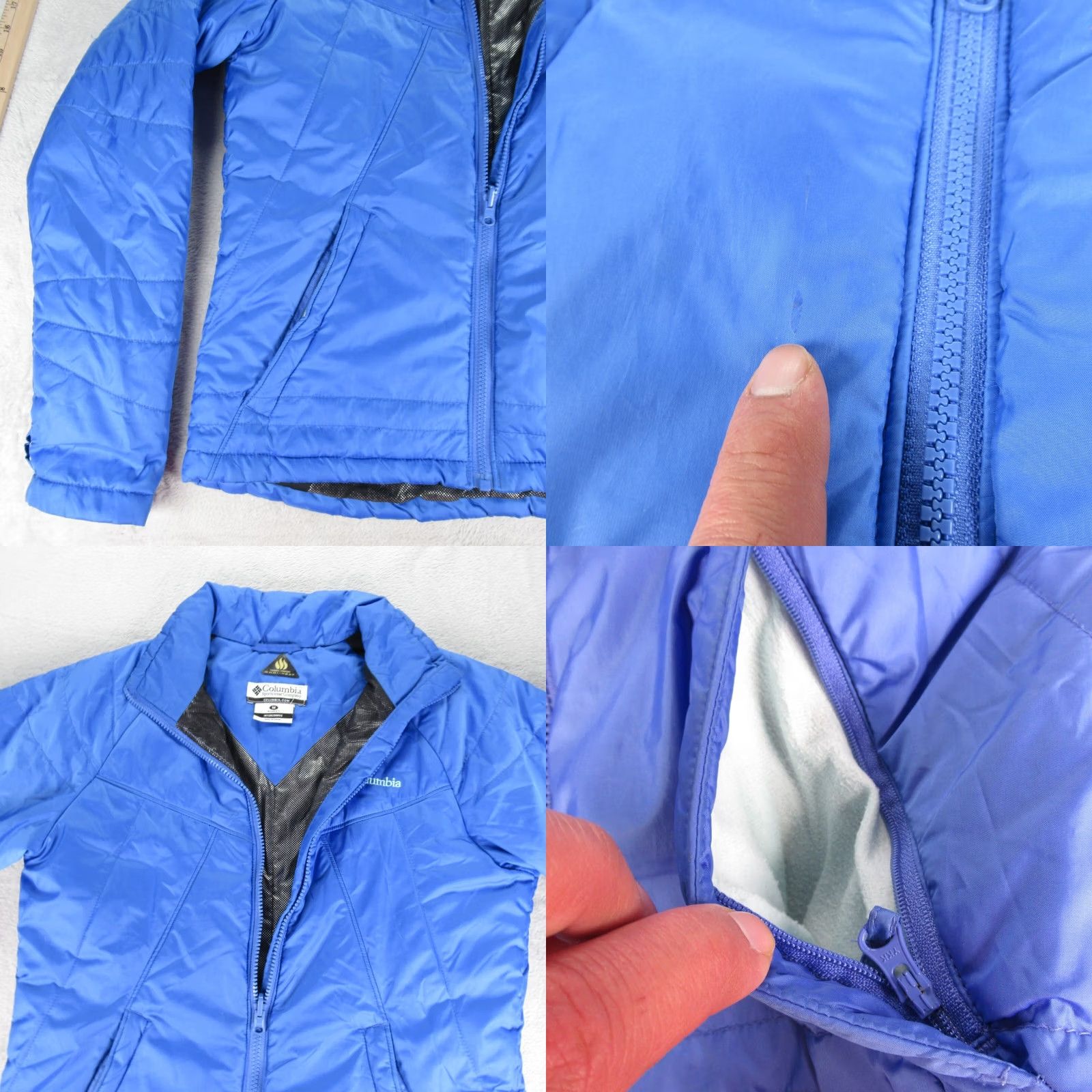 Vintage VINTAGE: No — Columbia Jacket Womens Medium Purple Interchange Insulated Omni Heat Full Zip Size M / US 6-8 / IT 42-44 - 8 Thumbnail