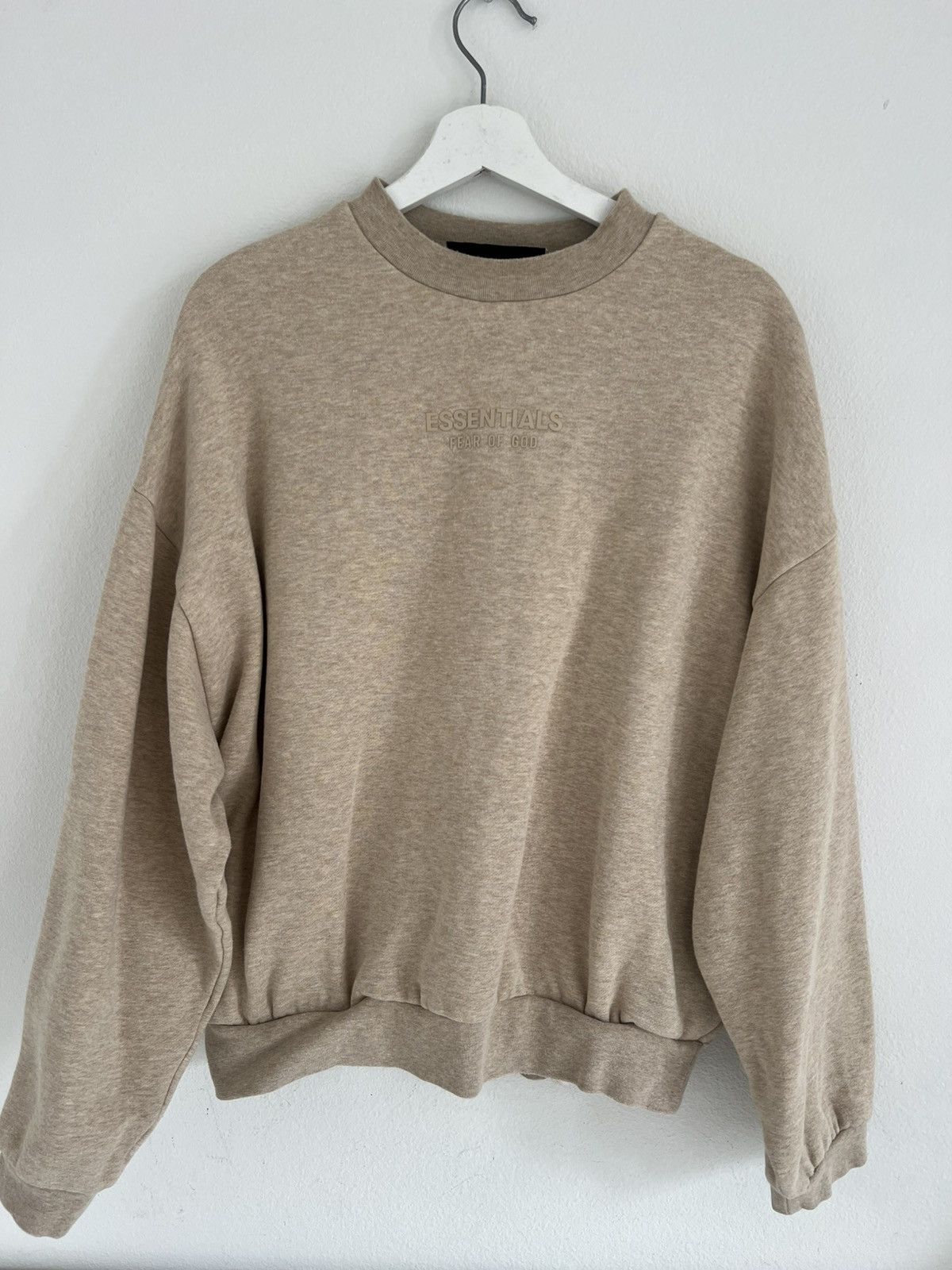 Fear of God Fear of God Essentials logo-embroidered crew-neck sweatshirt Size US S / EU 44-46 / 1 - 1 Thumbnail