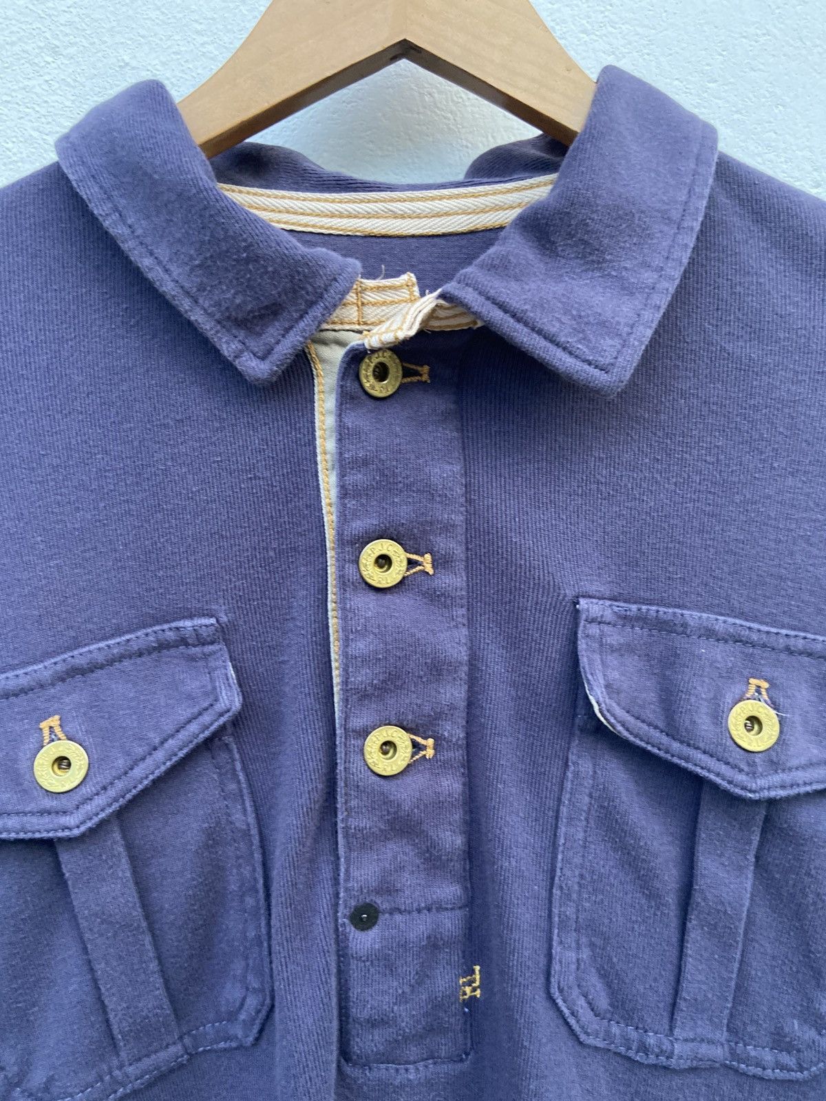 Polo Ralph Lauren 🔥 Vintage POLO Ralph Lauren rugby long sleeve polos Size US XL / EU 56 / 4 - 3 Thumbnail