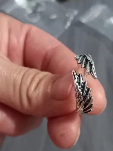 Jewelry Yoshimi x Ahata Feather Adjustable Ring Size ONE SIZE - 7 Thumbnail